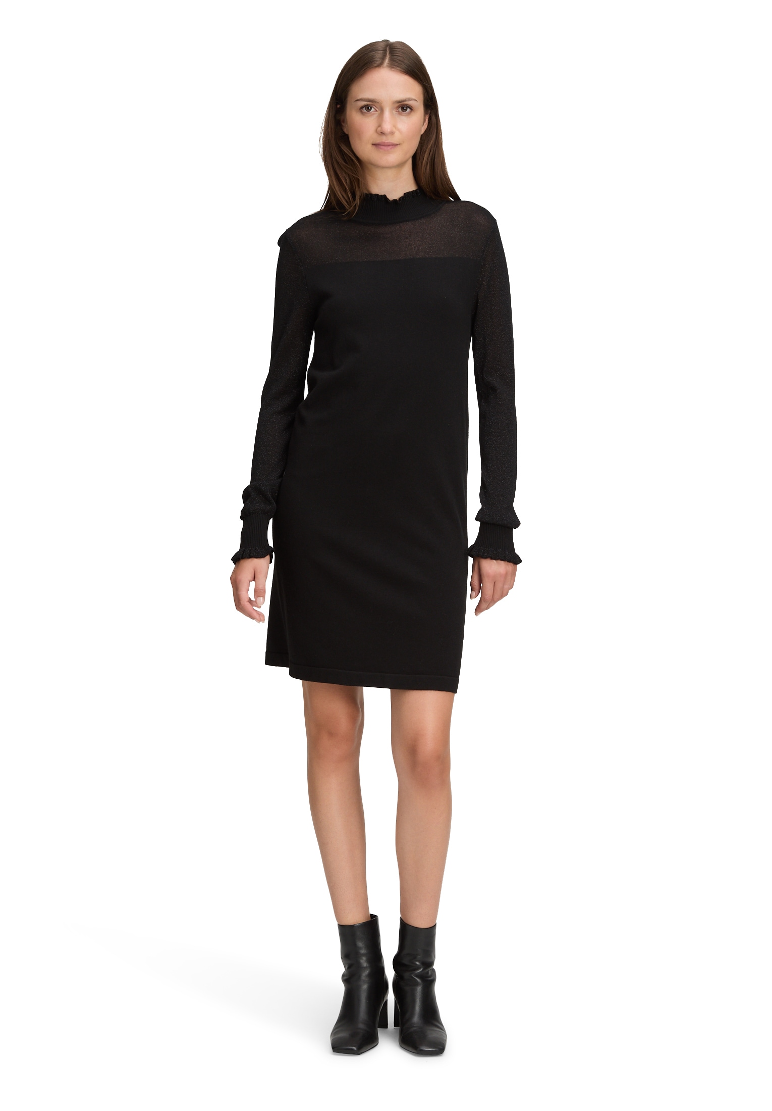 Betty&Co Strickkleid »Damen Strickkleid mit Lurexfaden« Ohne Tasche