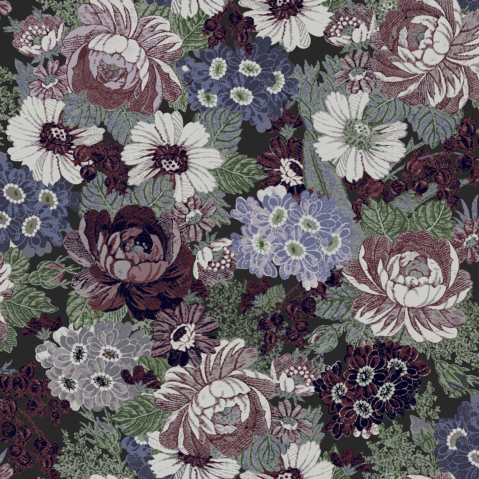 LAURA ASHLEY Vliestapete »Honnington Peonies«, geblümt, 10mx52cm (ca. 5m2)