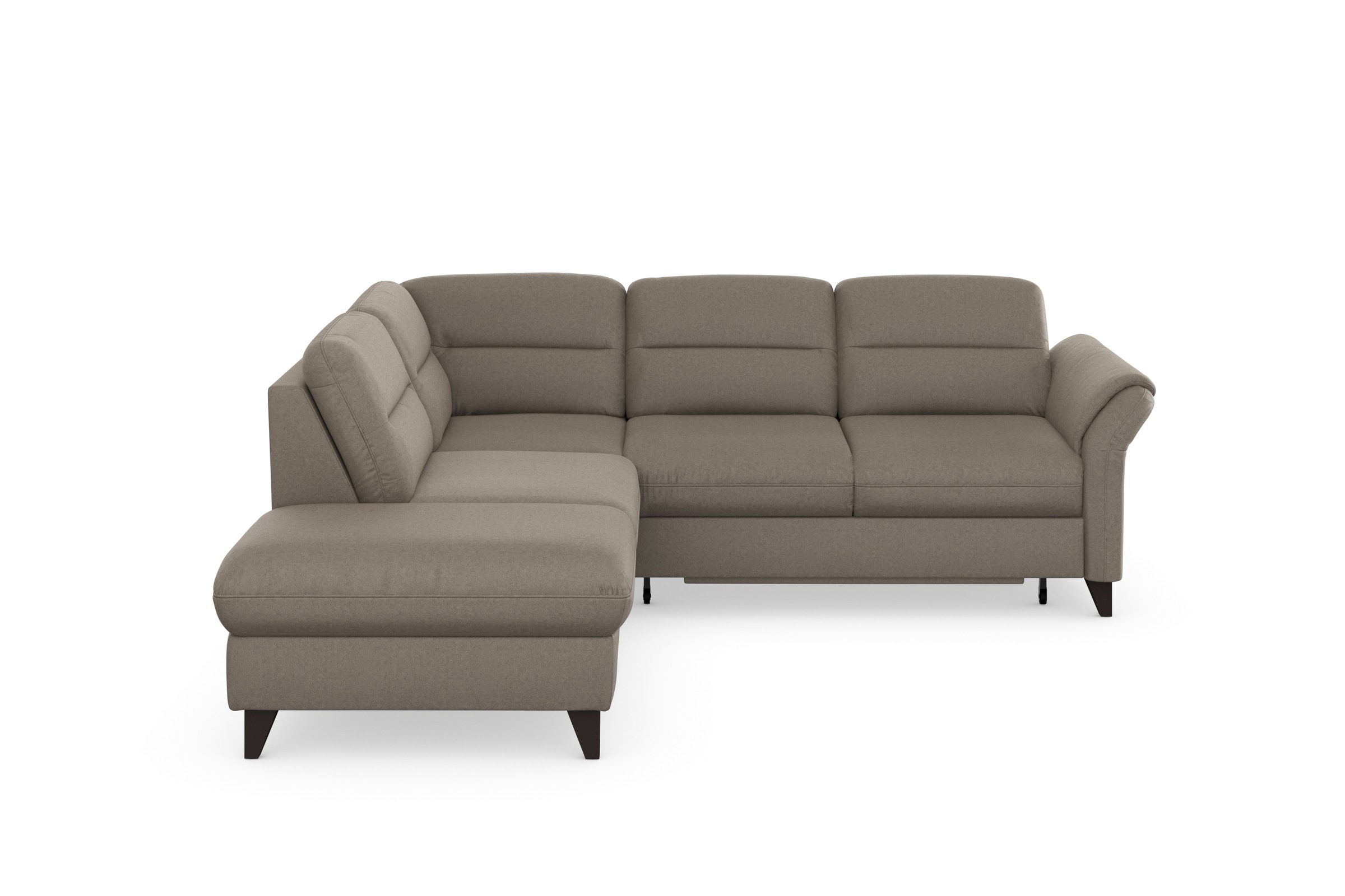 sit&more Ecksofa "Mellum L-Form", Federkern, wahlweise mit Bettfunktion, St günstig online kaufen