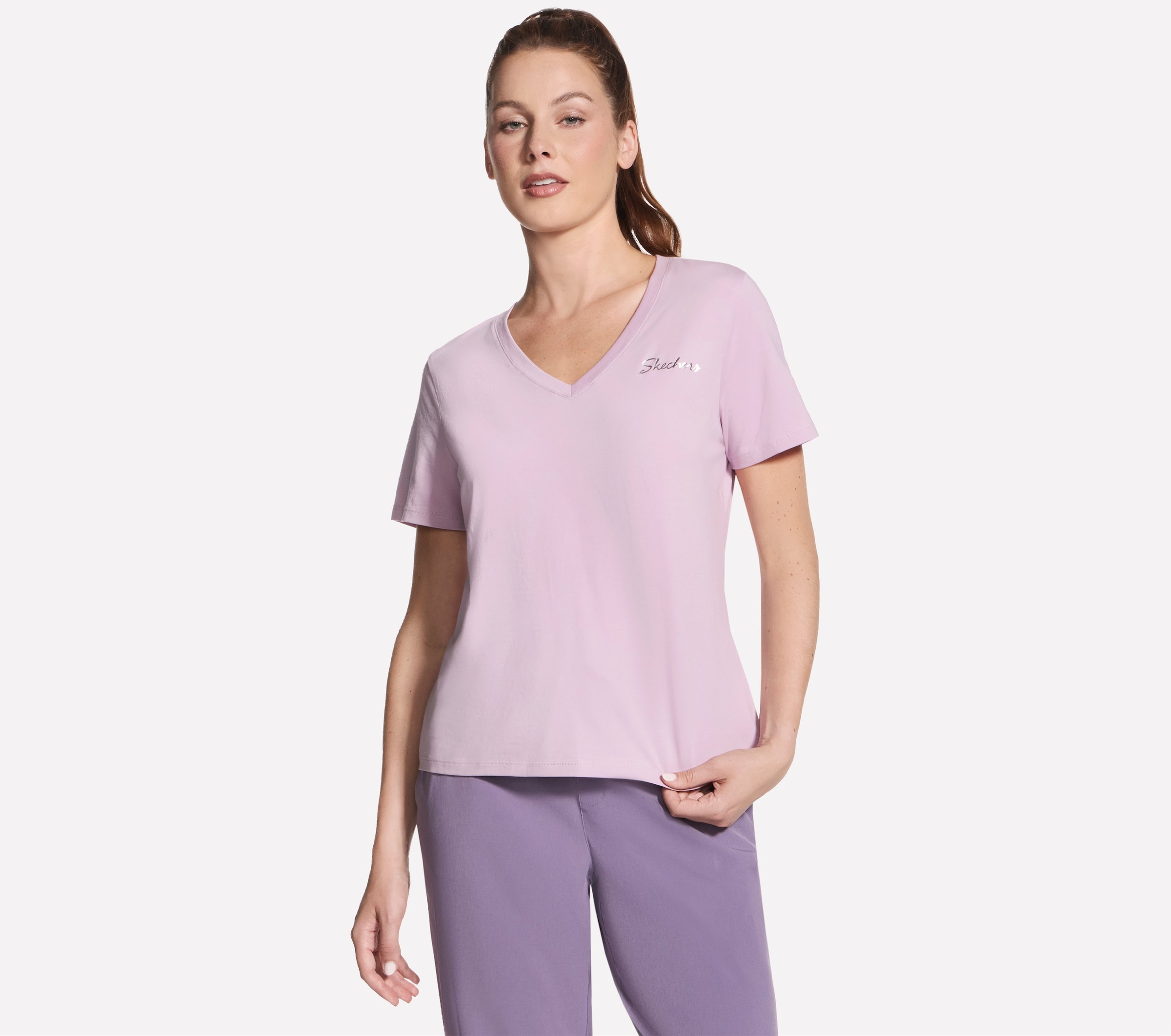 Skechers T-Shirt »T-Shirt 1/2 Arm« mit 1/2 Arm, für Erwachsene, aus Baumwolle und Elasthan