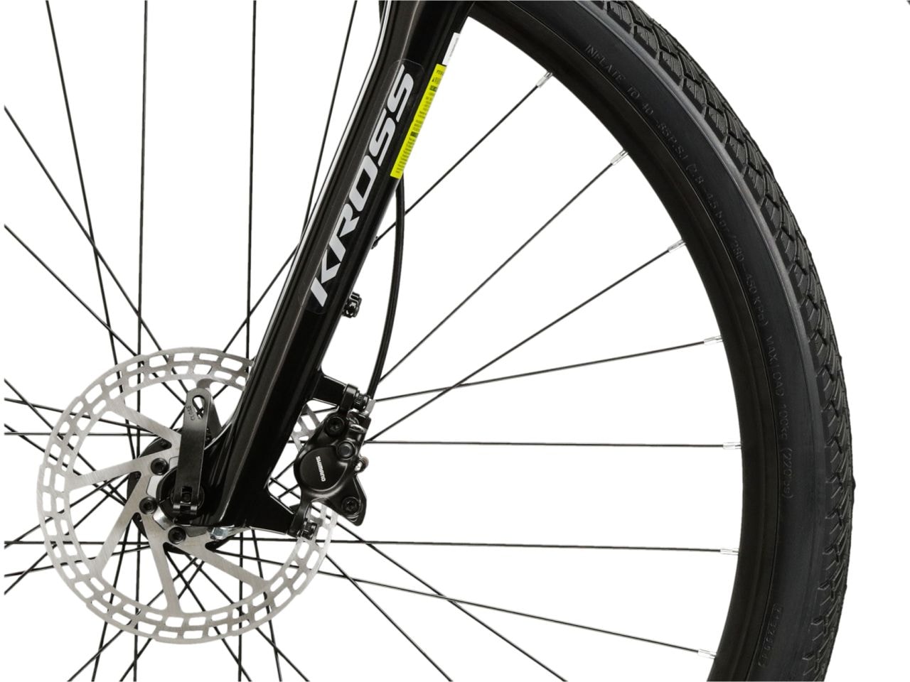 Kross Crossrad »KROSS Crossrad Damen 28" Evado 4.0 grau 16 Gänge« 16 Gang Shimano ACERA M3020 Schaltwerk Kettenschaltung