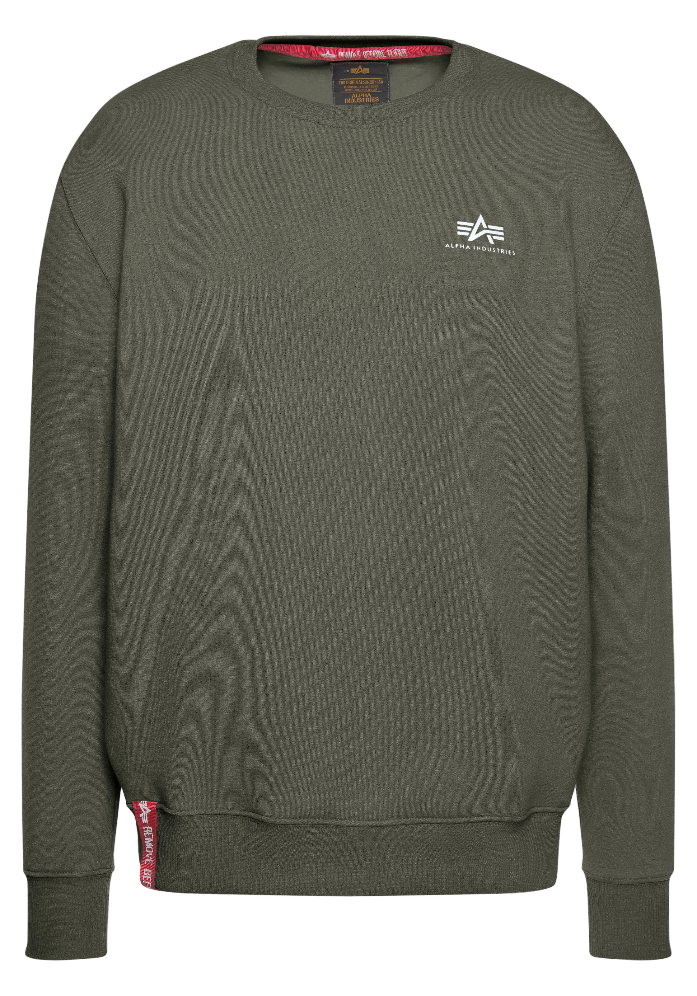 Industries »Basic BAUR für Sweatshirt small Sweater Logo« ▷ Alpha |