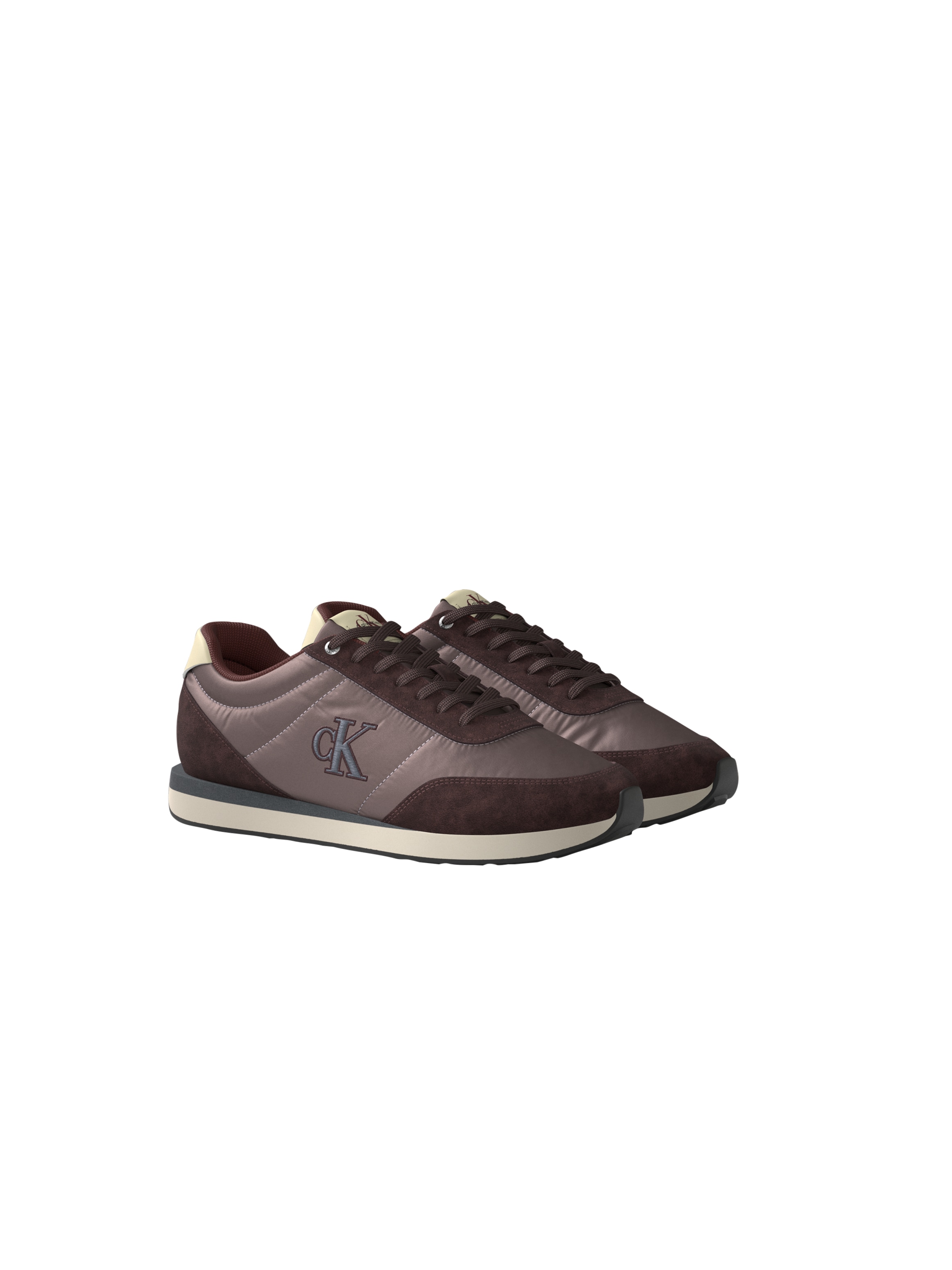Calvin Klein Jeans Sneaker "RETRO RUNNER ESS MIX MAT" Runner-Sneaker, Freizeitschuh, Halbschuh mit seitlichem CK-Logo