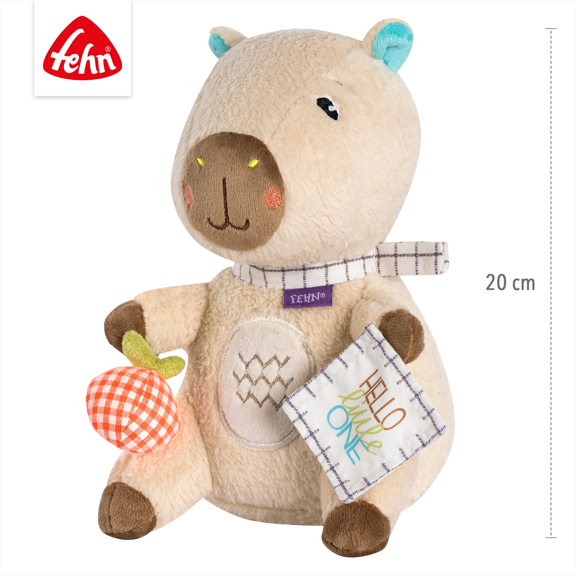 Fehn Kuscheltier »Capybara Clara,  Capybara Hello«