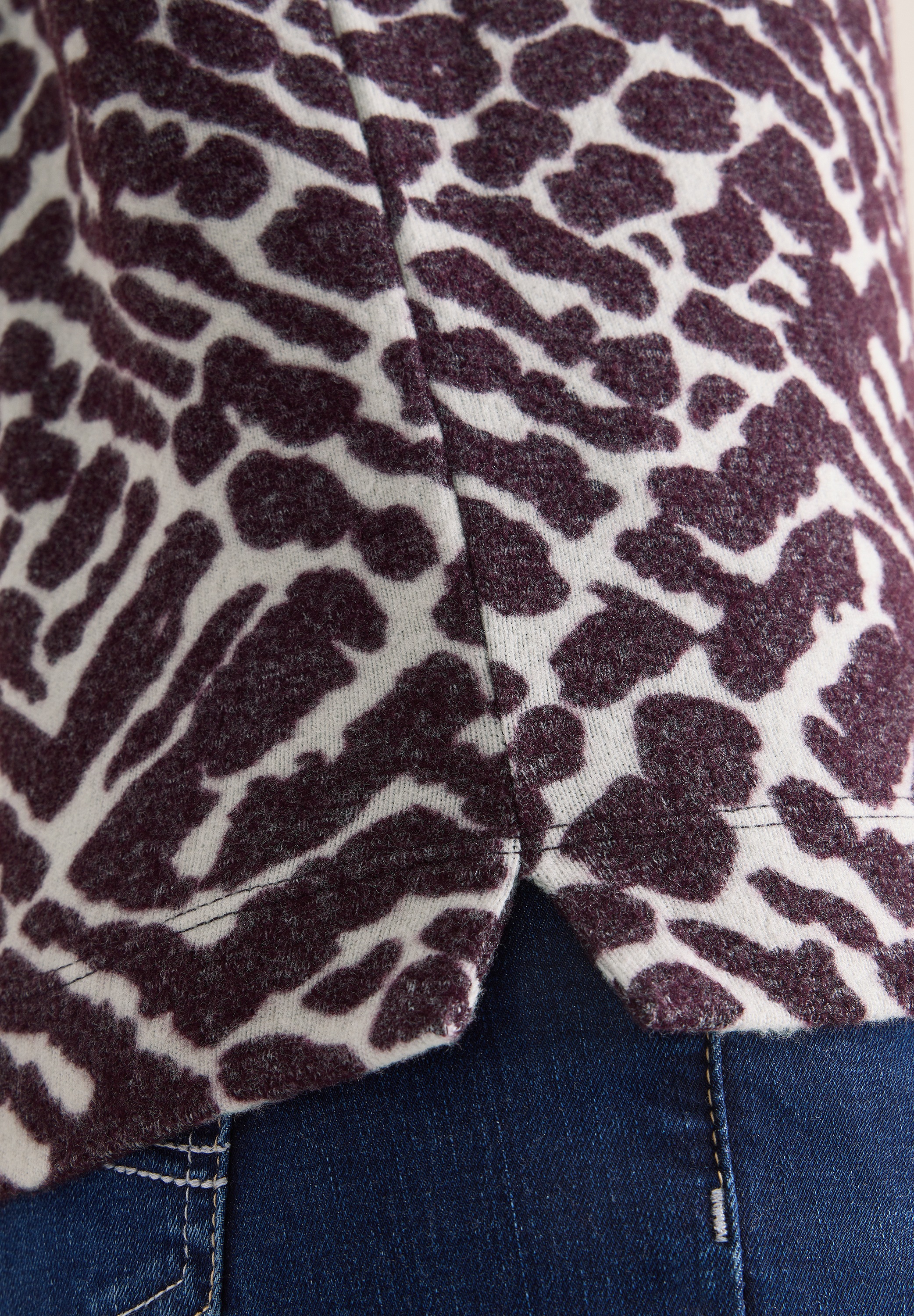 Cecil Langarmshirt mit grafischem Muster