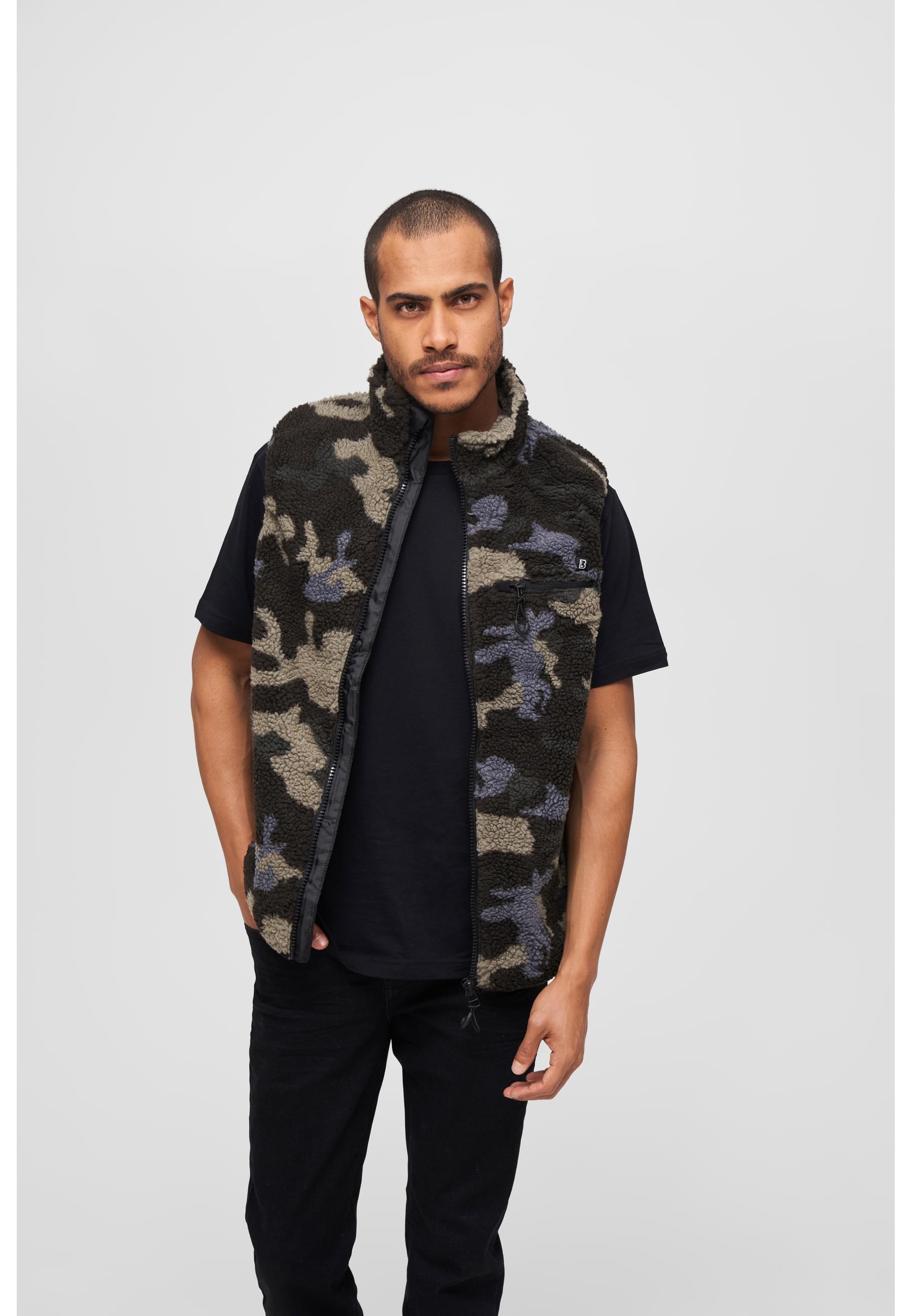 Brandit Steppweste »Brandit Herren Teddyfleece Vest Men«, (1 tlg.)