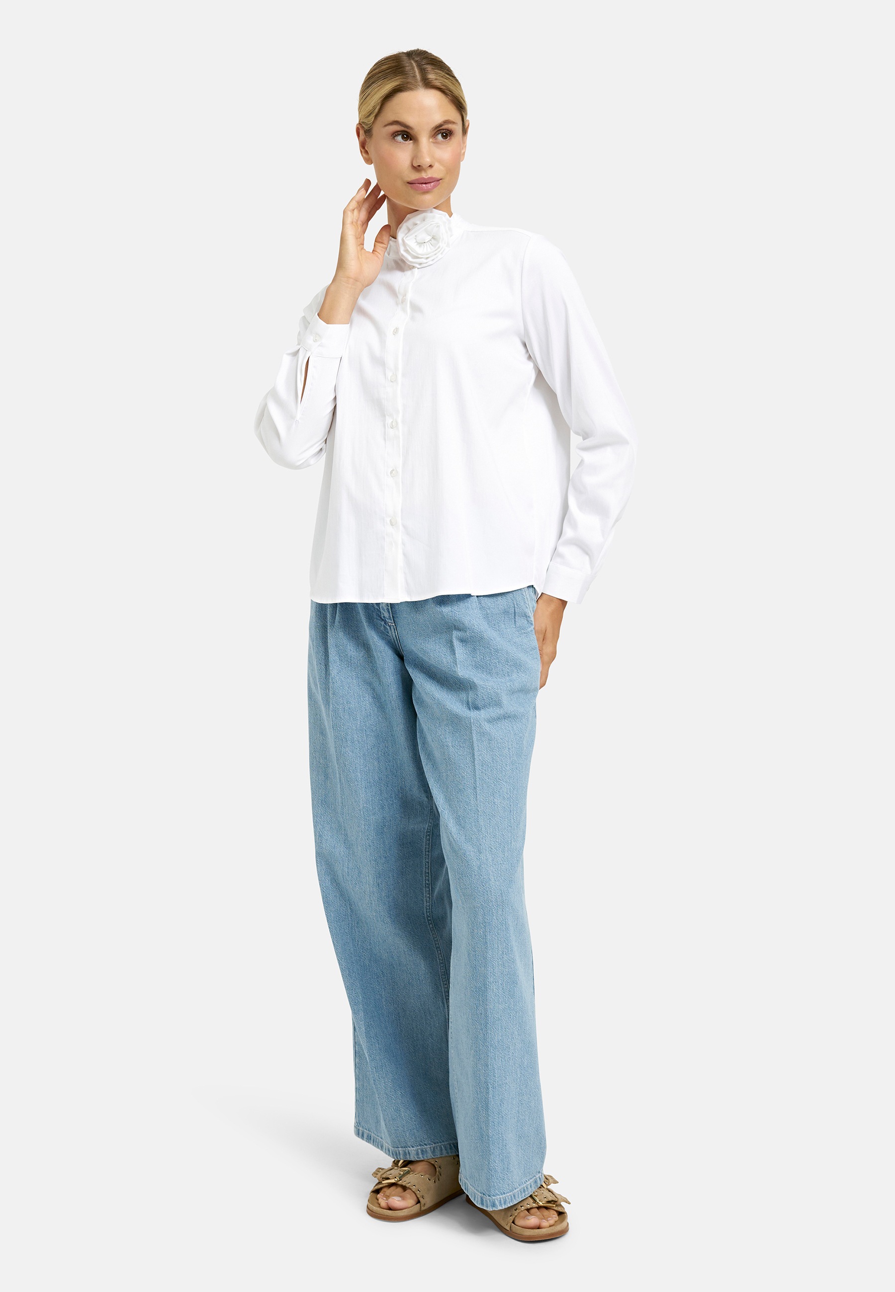 Smith & Soul Langarmbluse mit Baumwolle