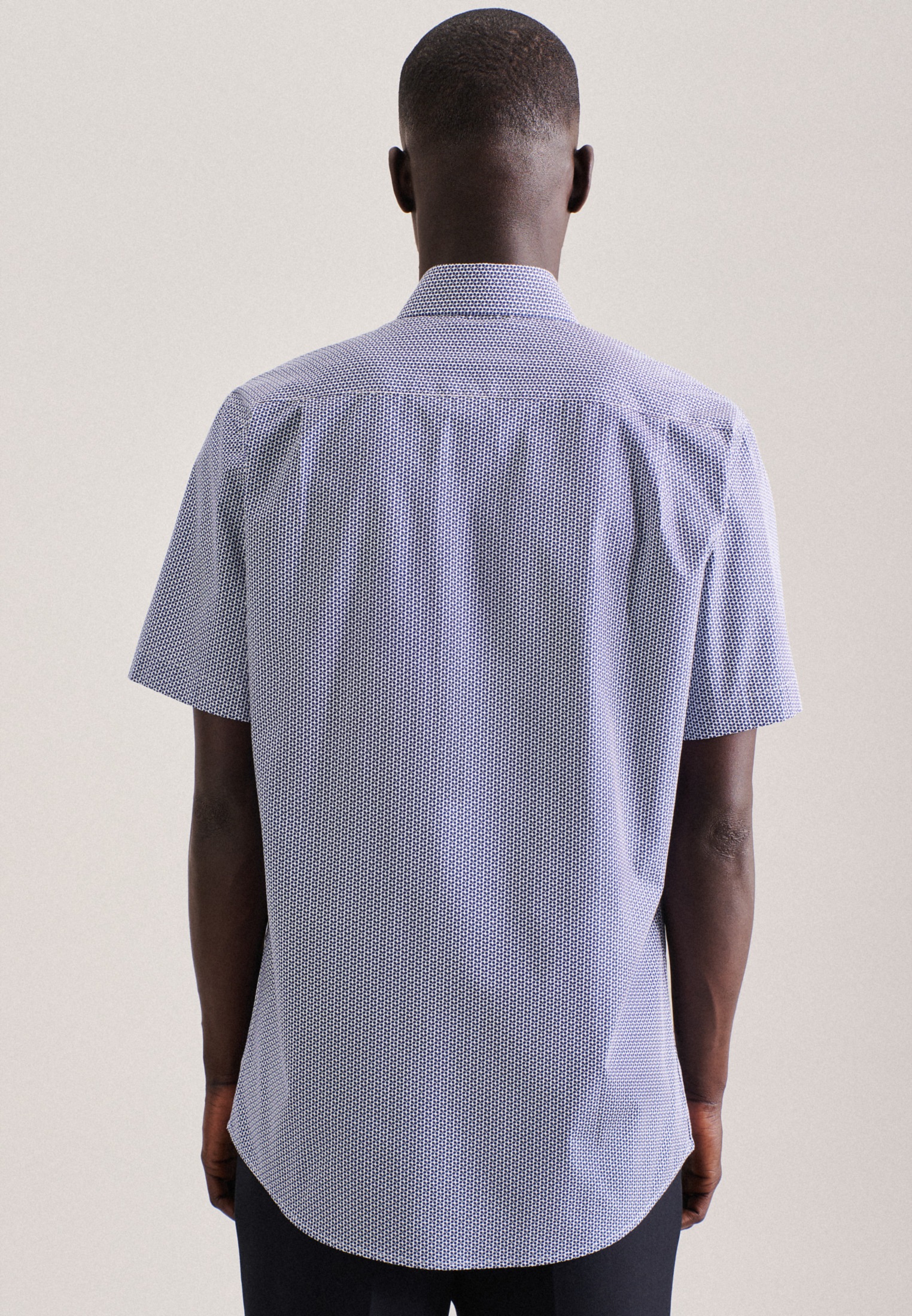 seidensticker Businesshemd "Regular" Regular 1/2 Kentkragen Druck günstig online kaufen