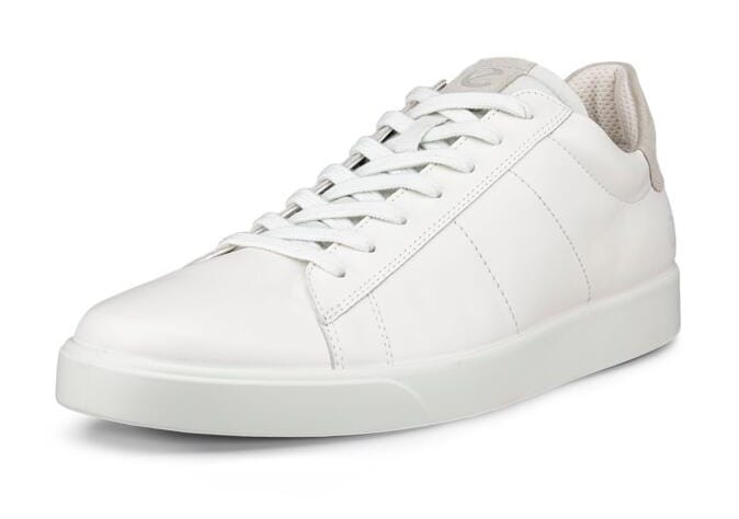 Ecco Sneaker »STREET LITE M«, im Retro-Look, Freizeitschuh, Halbschuh, Schnürschuh