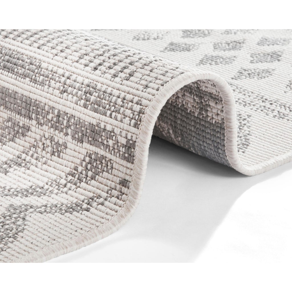 NORTHRUGS Teppich »BIRI Wendeteppich«, rechteckig, In- und Outdoor geeignet, im Boho Stil, Flachgewebe