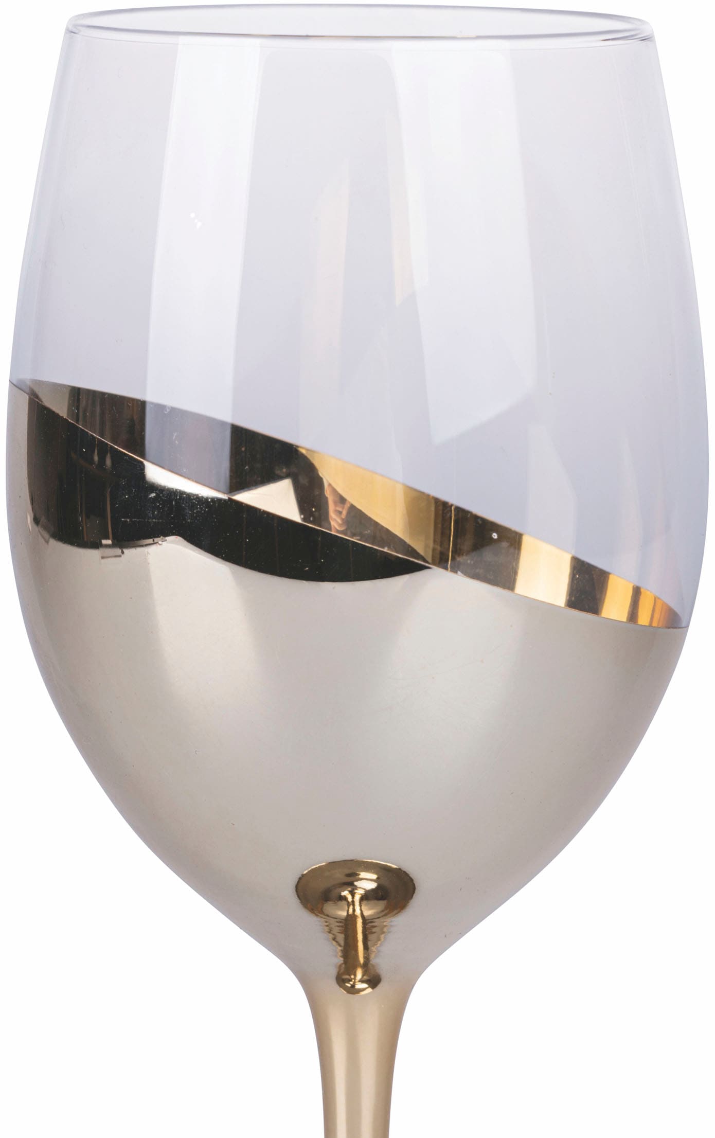 Villa d'Este Weinglas »Chic«, (Set, 4 tlg.), Gläser-Set, 4-teilig, Inhalt 520 ml