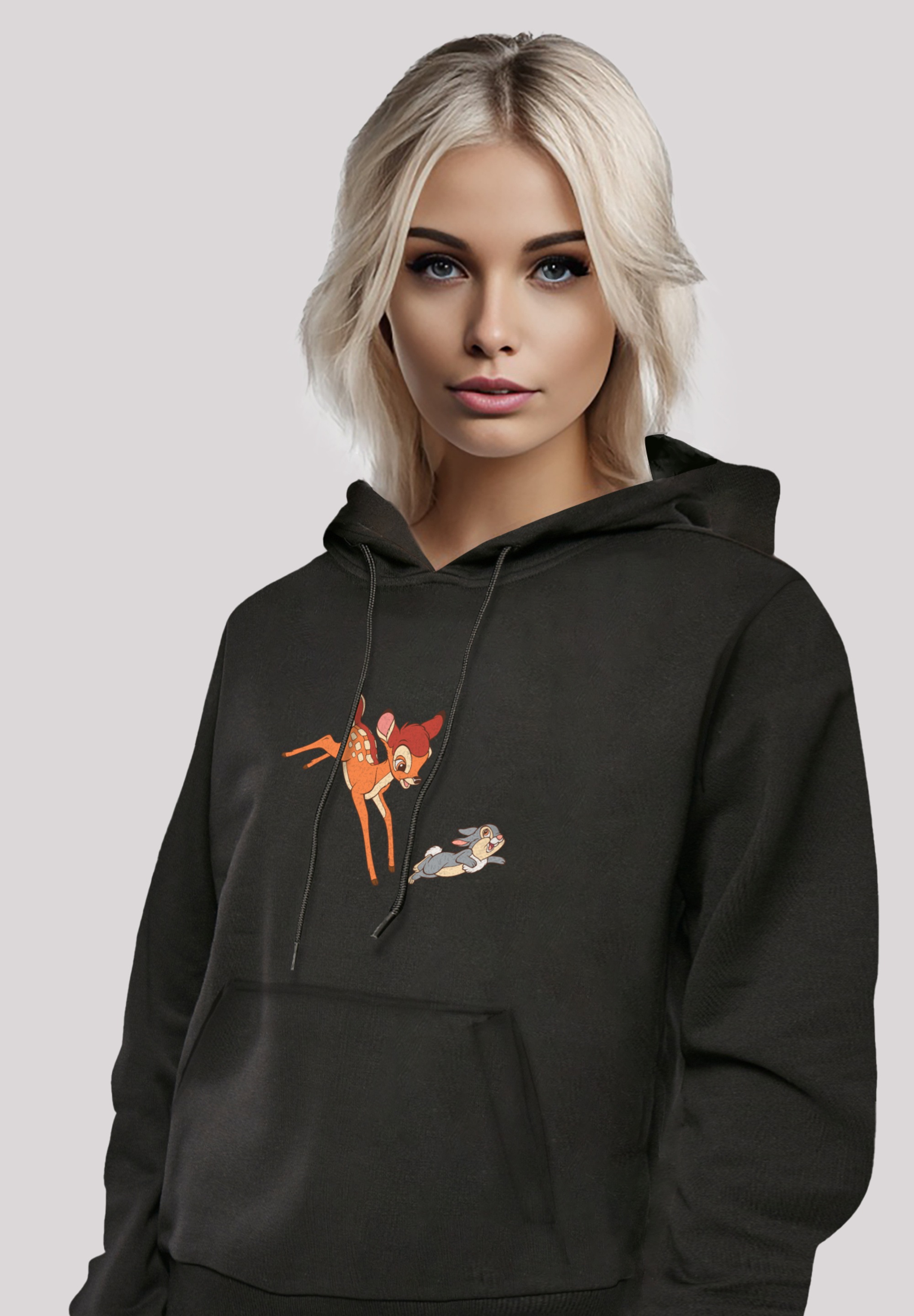 F4NT4STIC Kapuzenpullover »Disney Bambi and Thumper Sleeping«, Premium Qualität