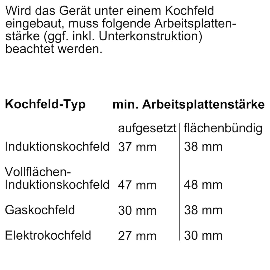 NEFF Einbaubackofen »B6ACH7AN0«, N 50, B6ACH7AN0