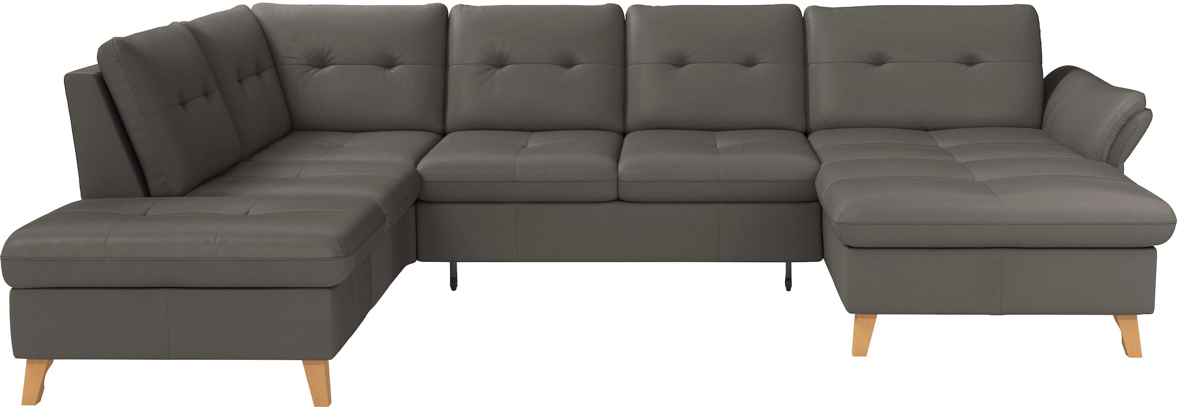 sit&more Wohnlandschaft "Göteborg" inkl. Sitztiefenverstellung, wahlweise mit Bettfunktion & Bettkasten