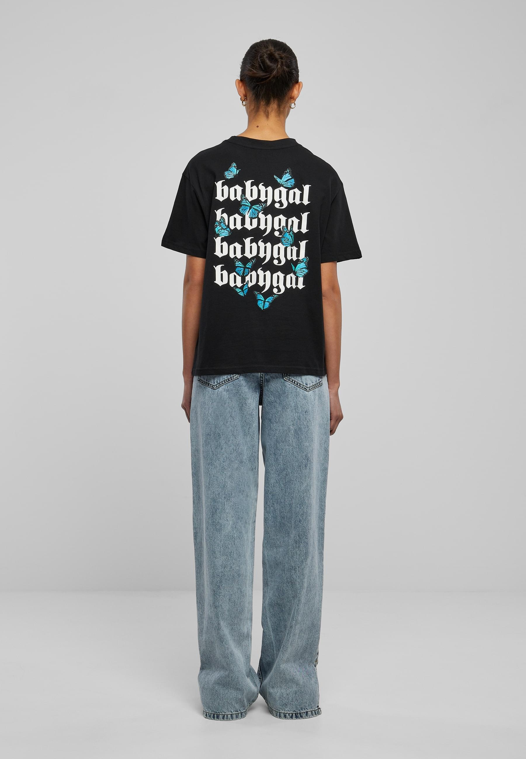 Miss Tee Kurzarmshirt »Miss Tee Damen Babygal Tee«, (1 tlg.)