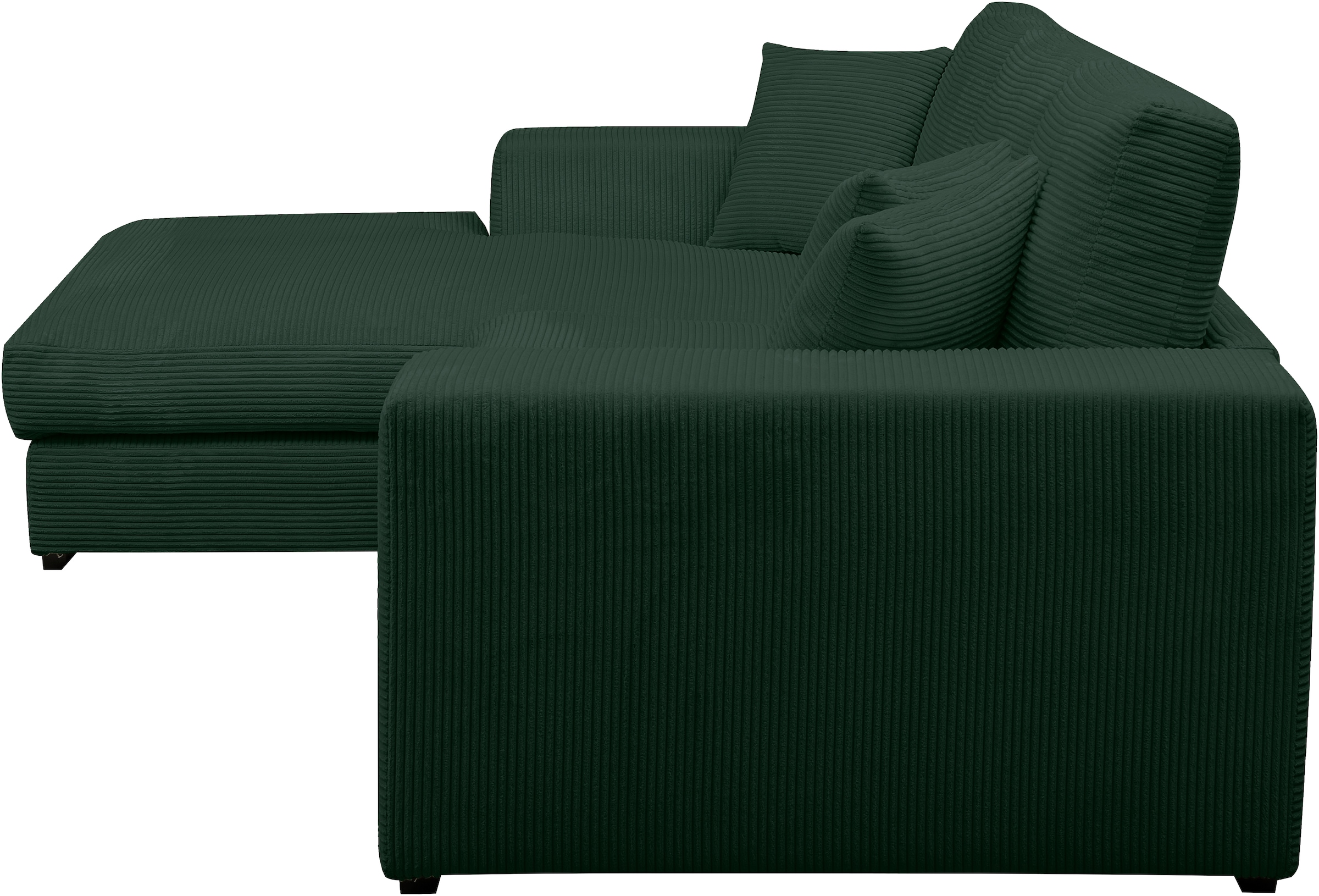 WERK2 Ecksofa »Eden L-Form«, Design Ecksofa in Cord mit besonders weichem Sitzkomfort