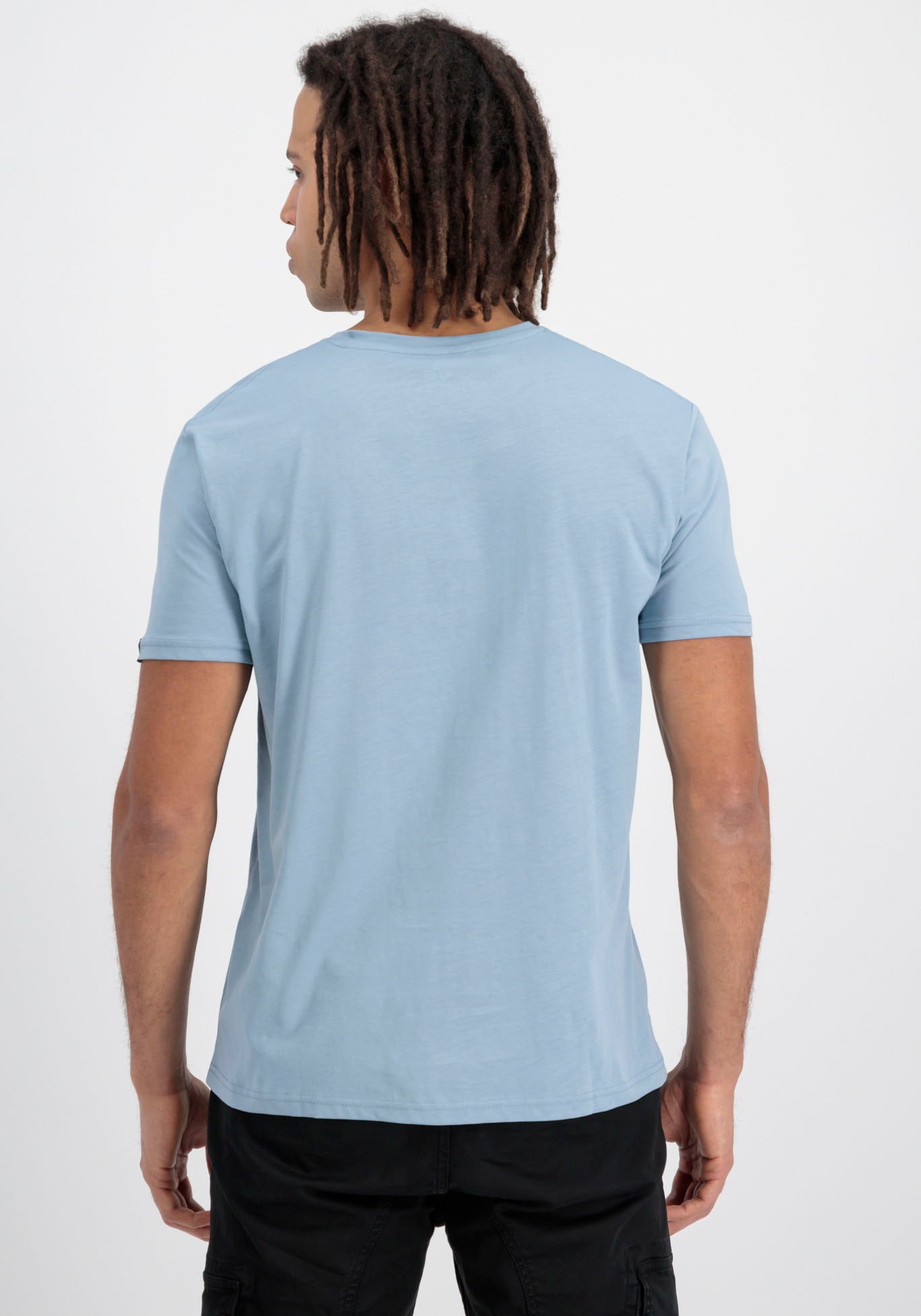 Alpha Industries Rundhalsshirt "BASIC T SMALL LOGO" günstig online kaufen