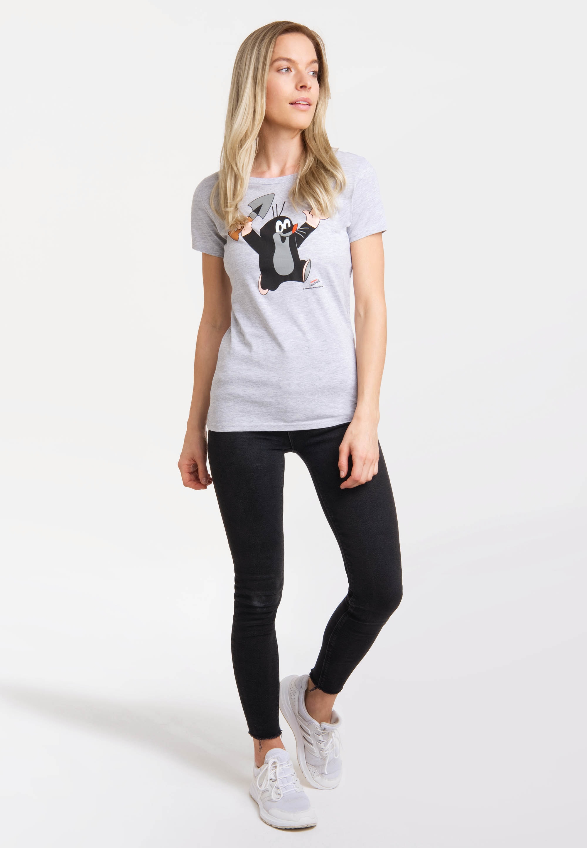 LOGOSHIRT T-Shirt »Der kleine Maulwurf«, mit lizenziertem Originaldesign
