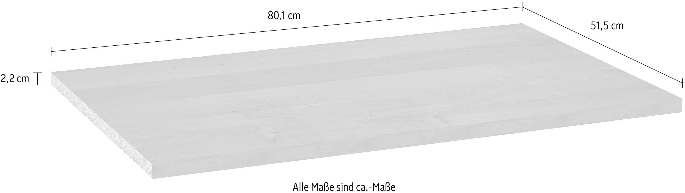 WIEMANN Einlegeboden Set, 3 Stk. tlg.