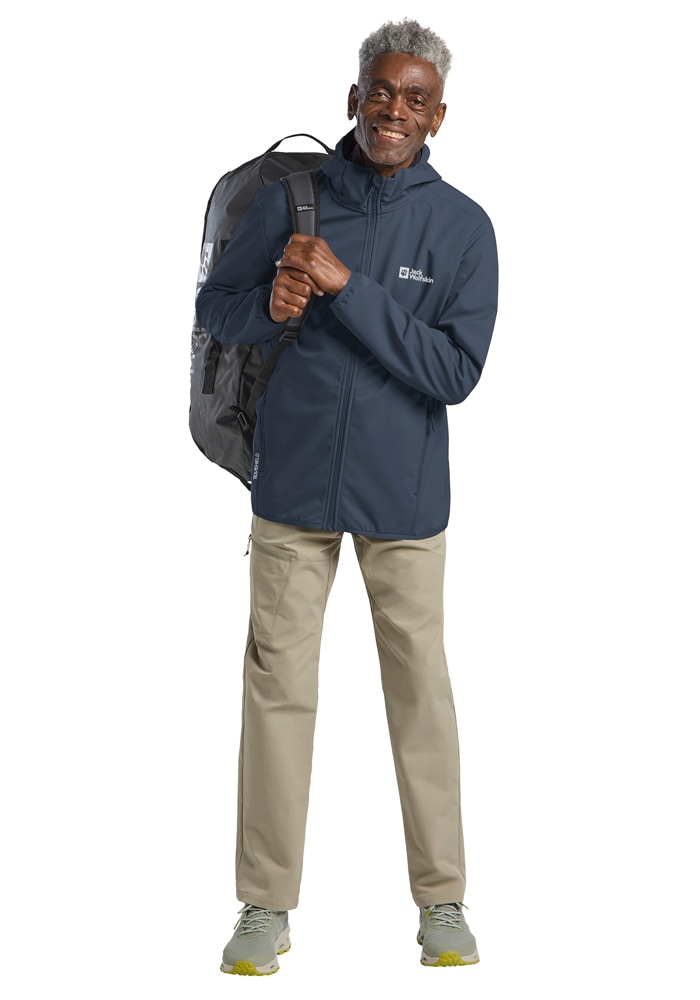 Jack Wolfskin Softshelljacke »BORNBERG HOODY M«, mit Kapuze