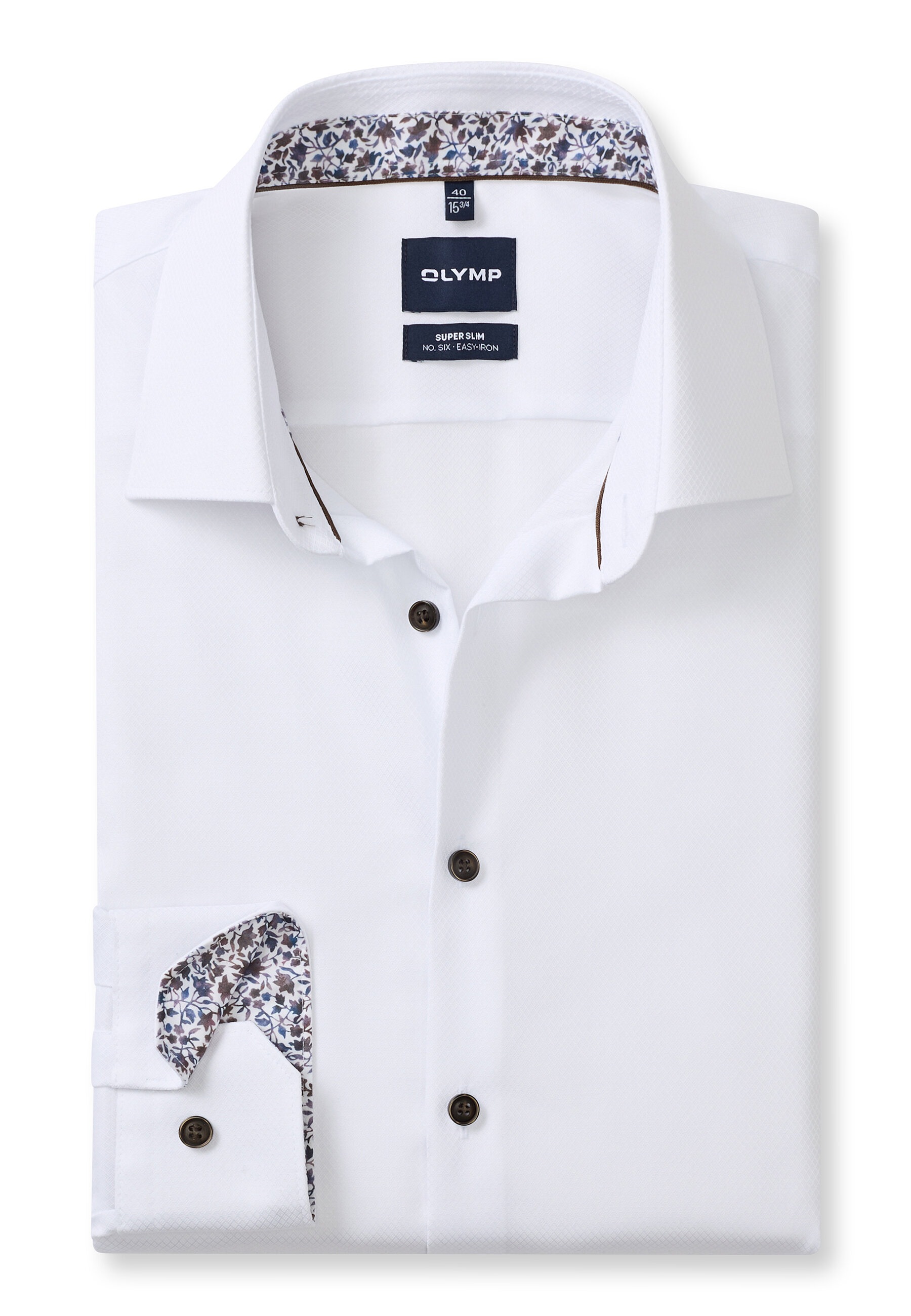OLYMP Businesshemd »OLYMP No. Six, Super Slim, Kent mit extra langem Arm«
