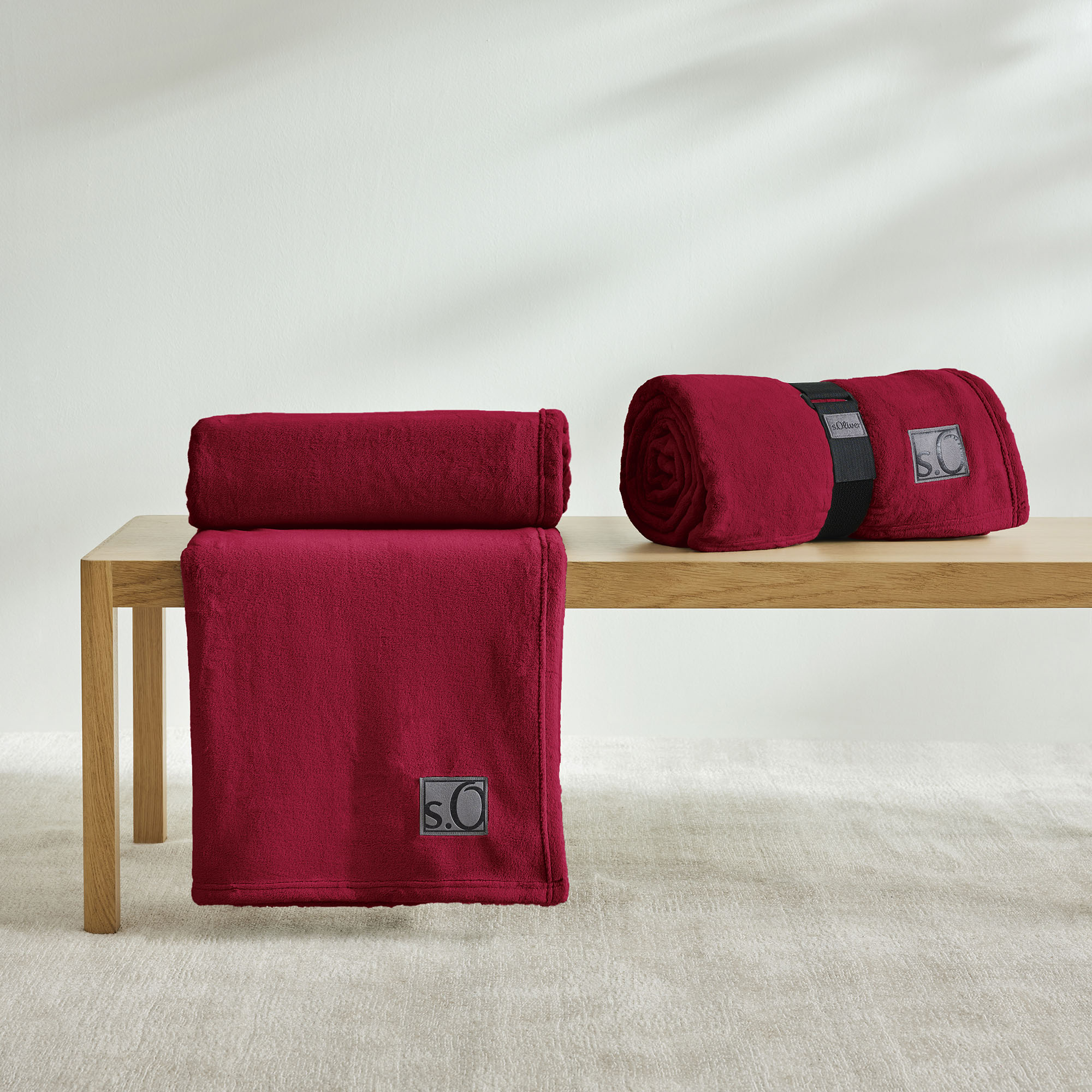 s.Oliver Wohndecke "s.Oliver Decke Kuschelsoft" 150 x 200 cm, in bunten Farben, weich, 330g/m²