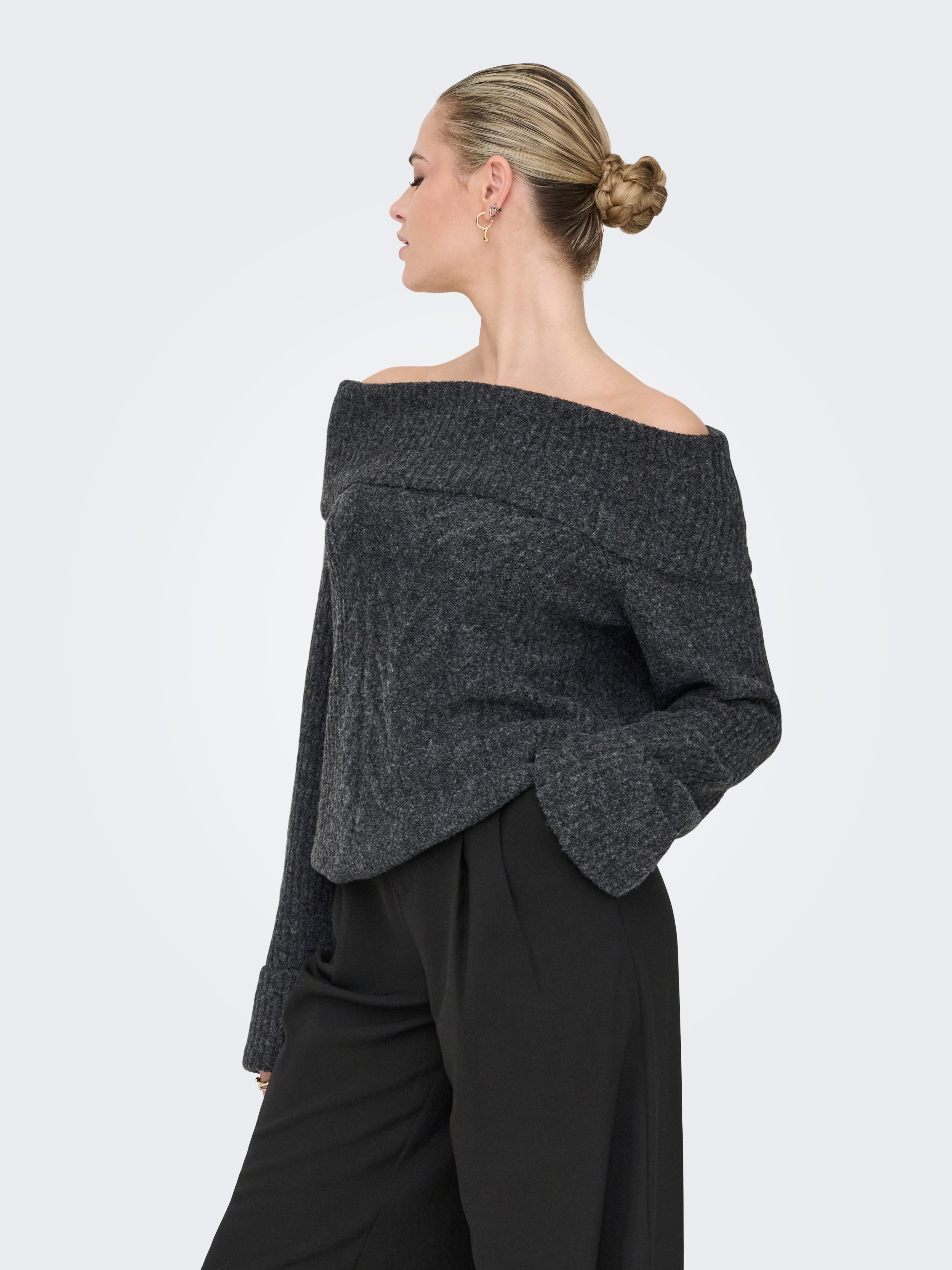 Thumbnail - ONLY Strickpullover "ONLLUNA LS OFF SHOULDER PULLOVER KNT"