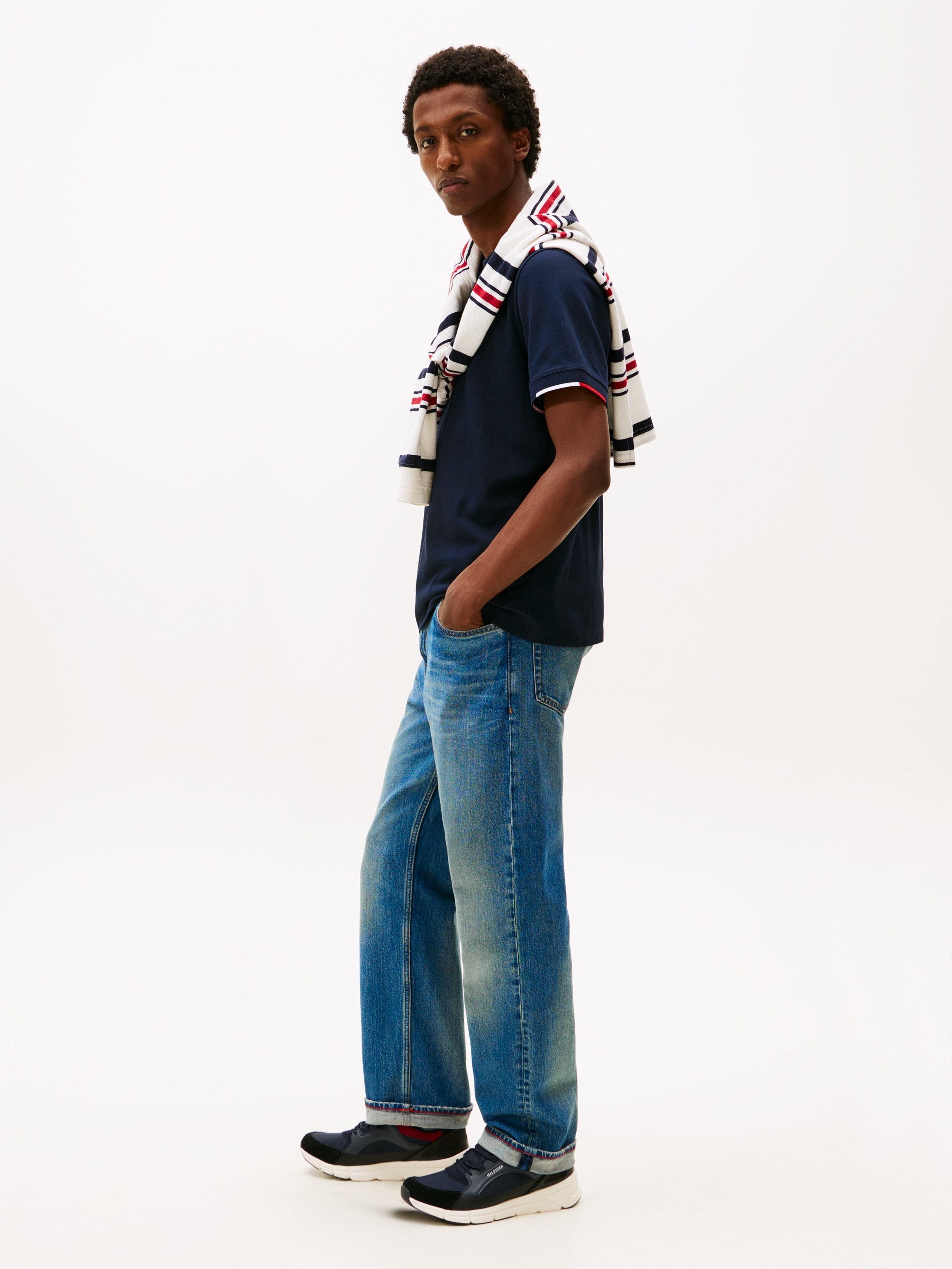 Tommy Hilfiger Sneaker »MODERN COMFORT RUN OUTDOOR«, Freizeitschuh, Schnürschuh im coolen Materialmix