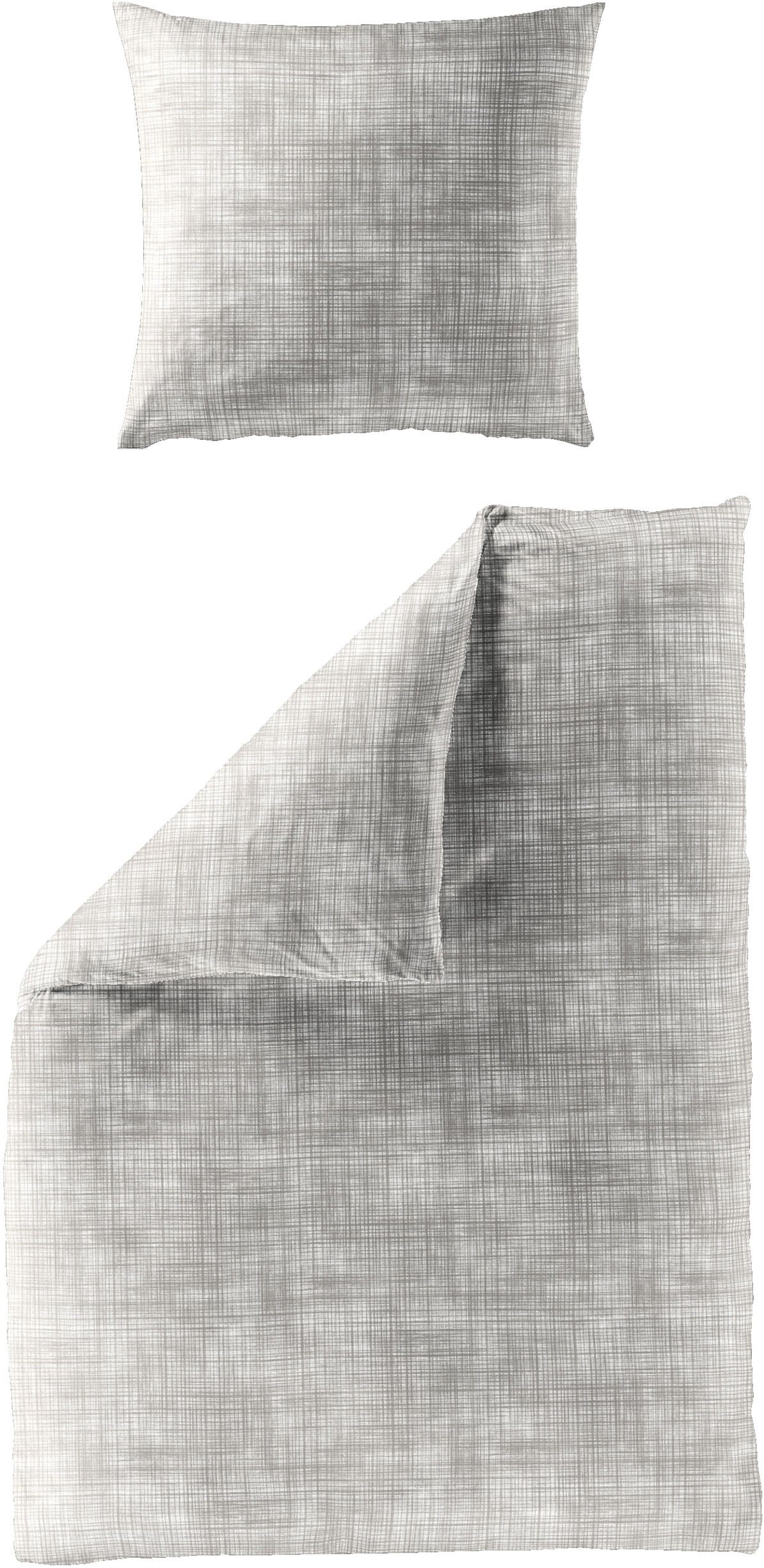 BIERBAUM Bettwäsche "4172" 2 Stk. Mako-Satin, 100 % Baumwolle, pflegeleicht günstig online kaufen