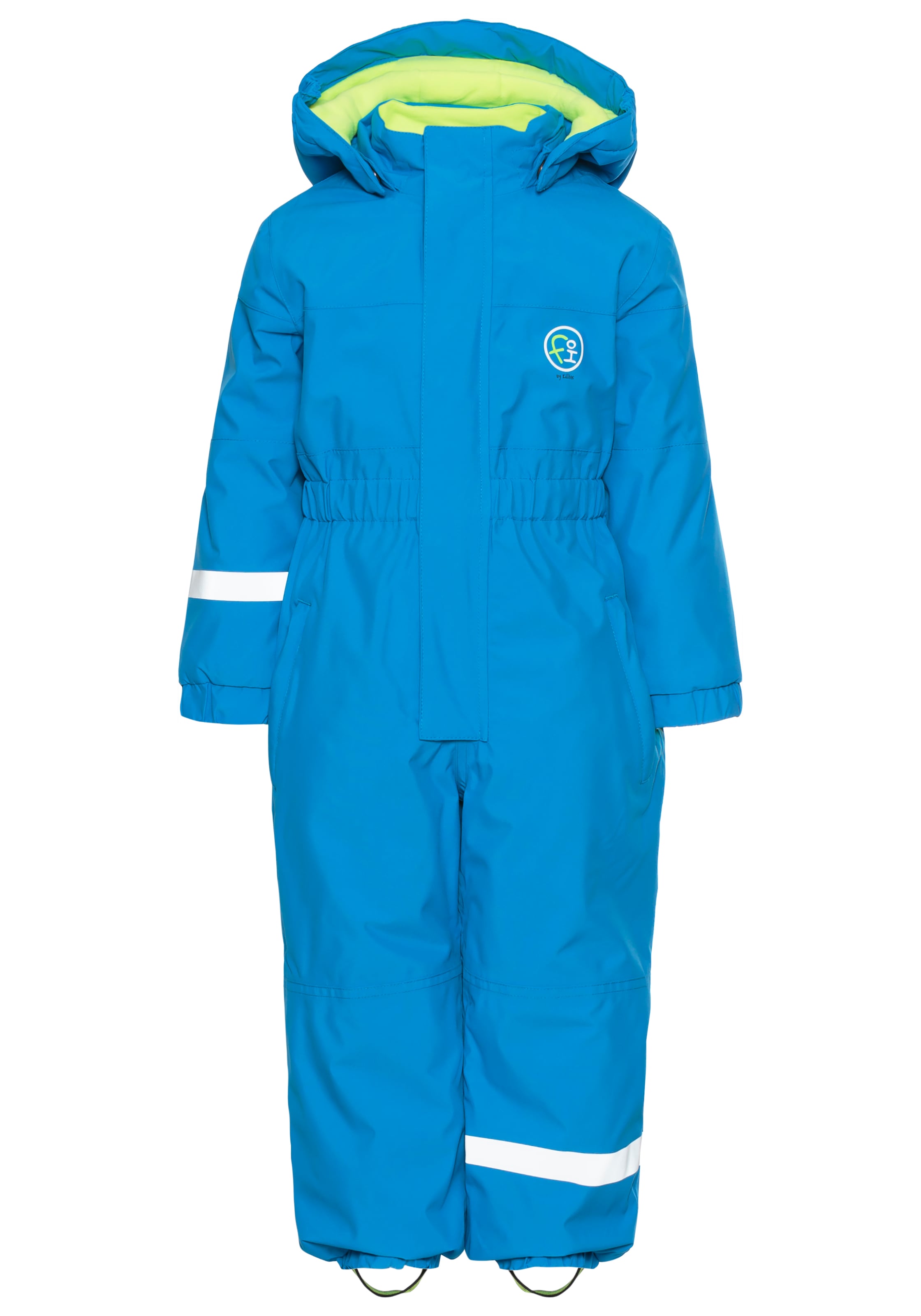 Kinder Schneeoverall "FIW 39 MNS ONPC OT", blau, Gr. 86, FIRST INSTINCT BY KILLTEC, Web, Obermaterial: 100% Polyester, Overalls, für Sport, Outdoor,