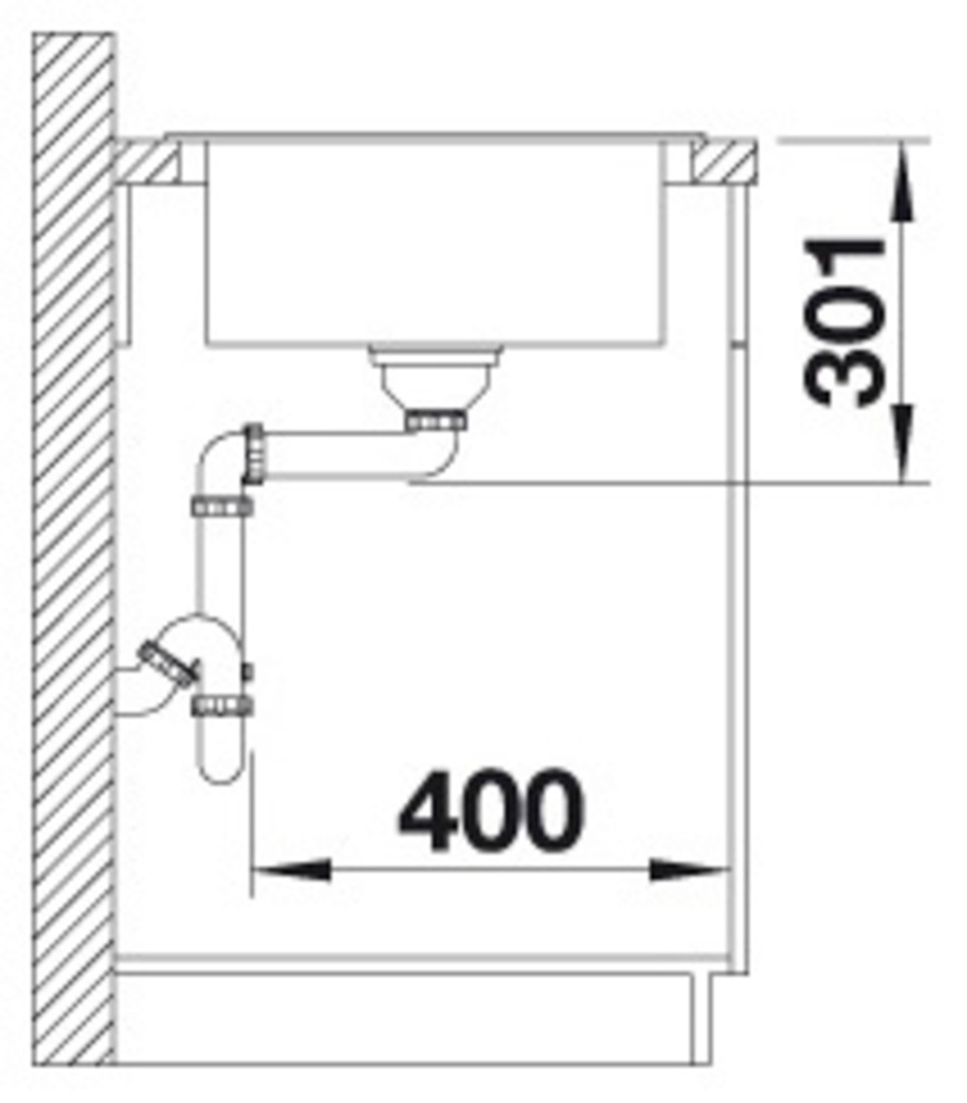Blanco Granitspüle »ELON XL 6 S« 1 Stk. tlg. erhältlich in mehreren Farben, inklusive gratis Edelstahl-Tropfgitter