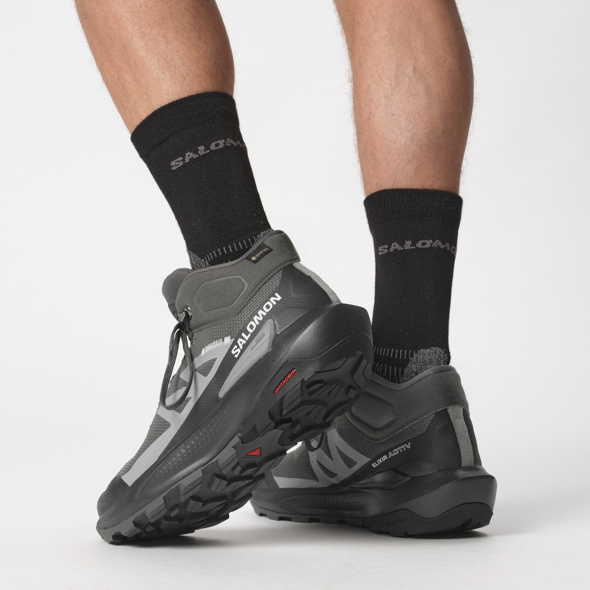 Salomon Outdoorschuh »ELIXIR ACTIV MID GORE-TEX«, wasserdicht