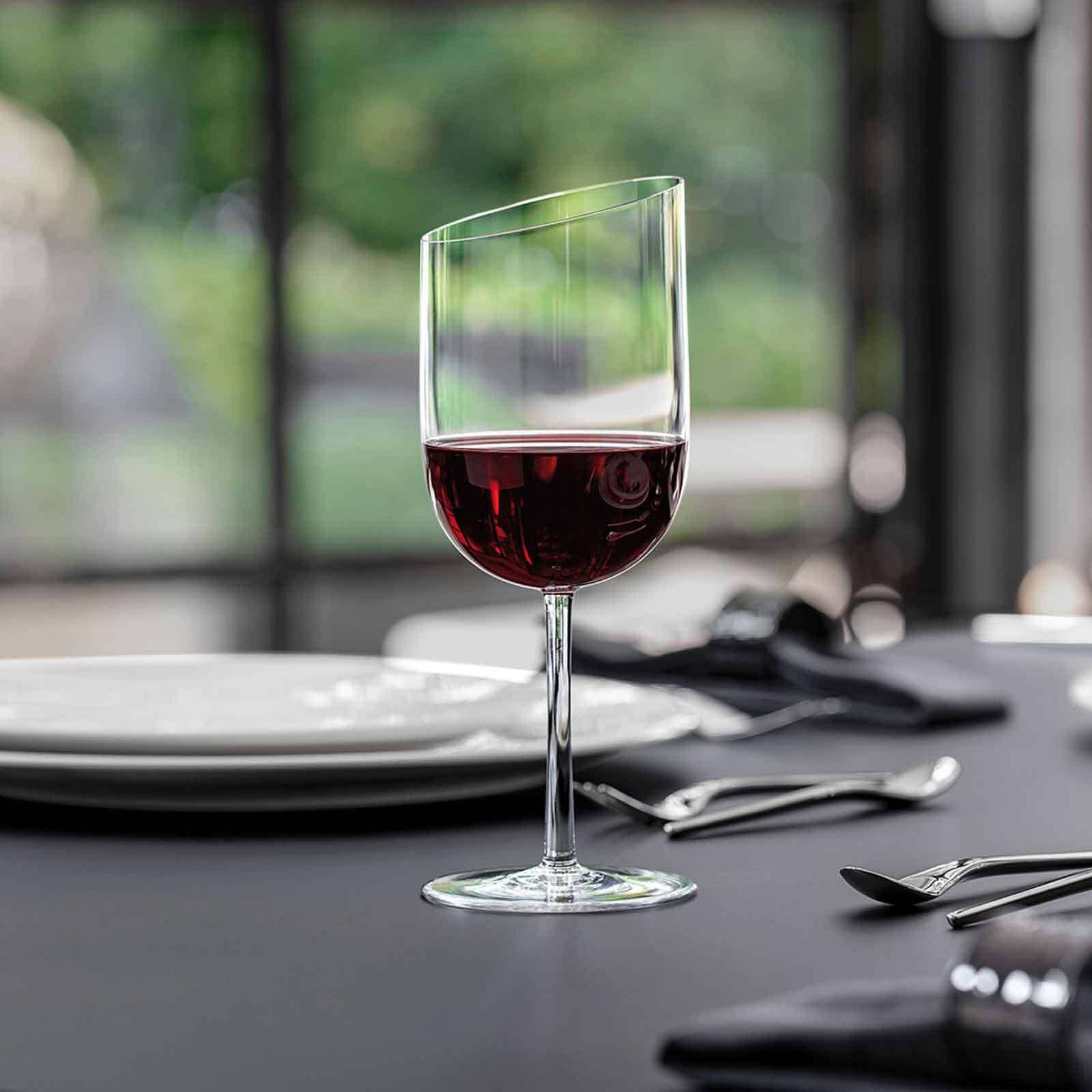 Villeroy & Boch Rotweinglas »Rotweingläser NewMoon 405 ml 4er Set transparent«