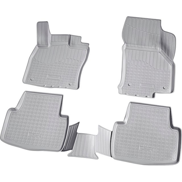 RECAMBO Passform-Fußmatten »CustomComforts«, VW, Passat, (Set, 4 St.), 3G  B8 ab 2014, perfekte Passform per Rechnung | BAUR