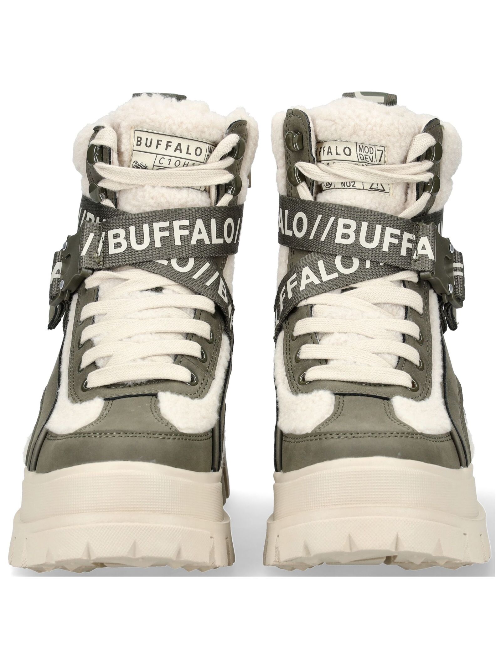 Thumbnail - Buffalo Schnürstiefelette "Buffalo Stiefelette Lederimitat/Textil"