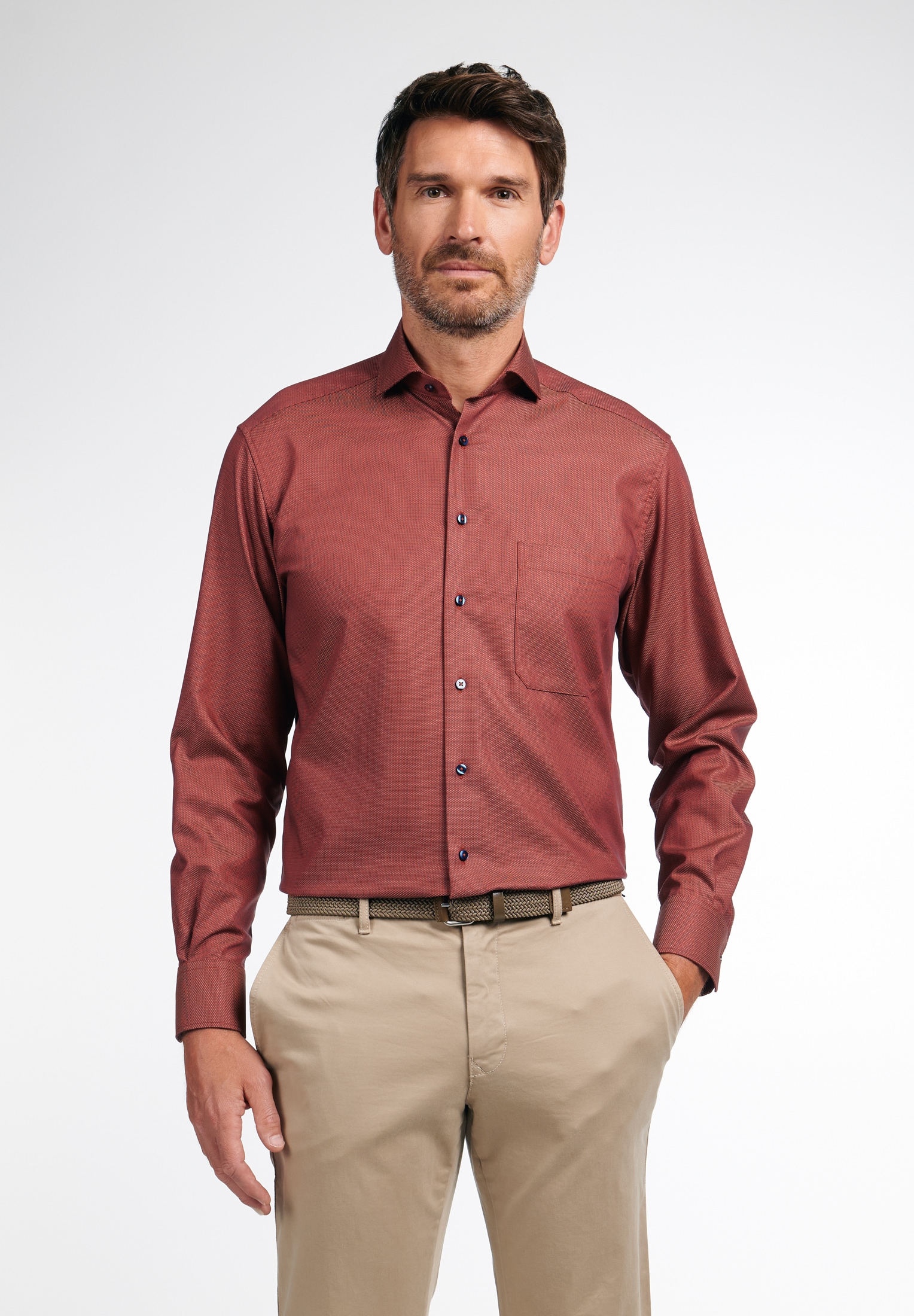 Eterna Langarmhemd "COMFORT FIT" günstig online kaufen