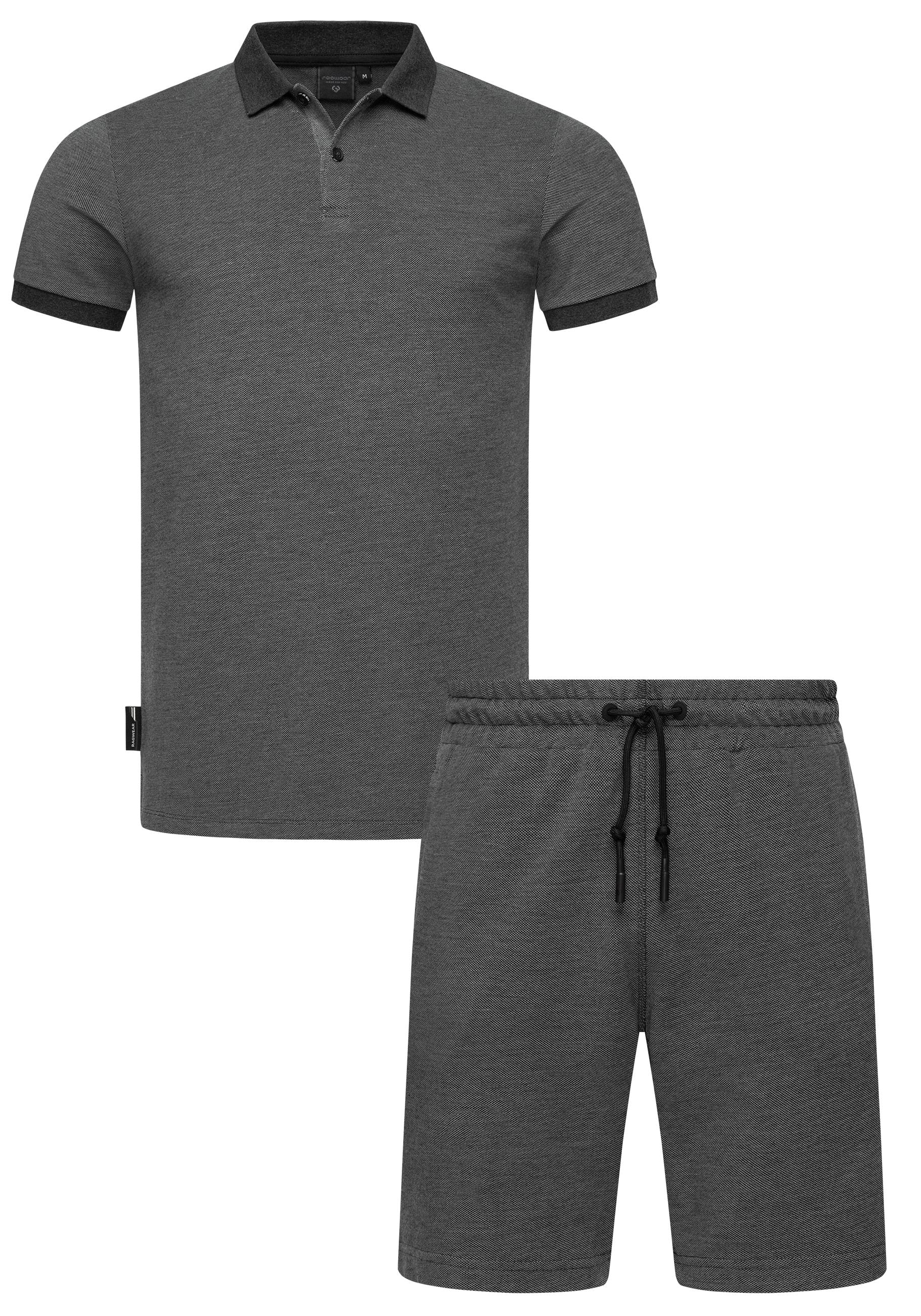 Ragwear Poloshirt "Set Porpi", 2 Stk. Modisches Herren Set aus Hemd und kur günstig online kaufen
