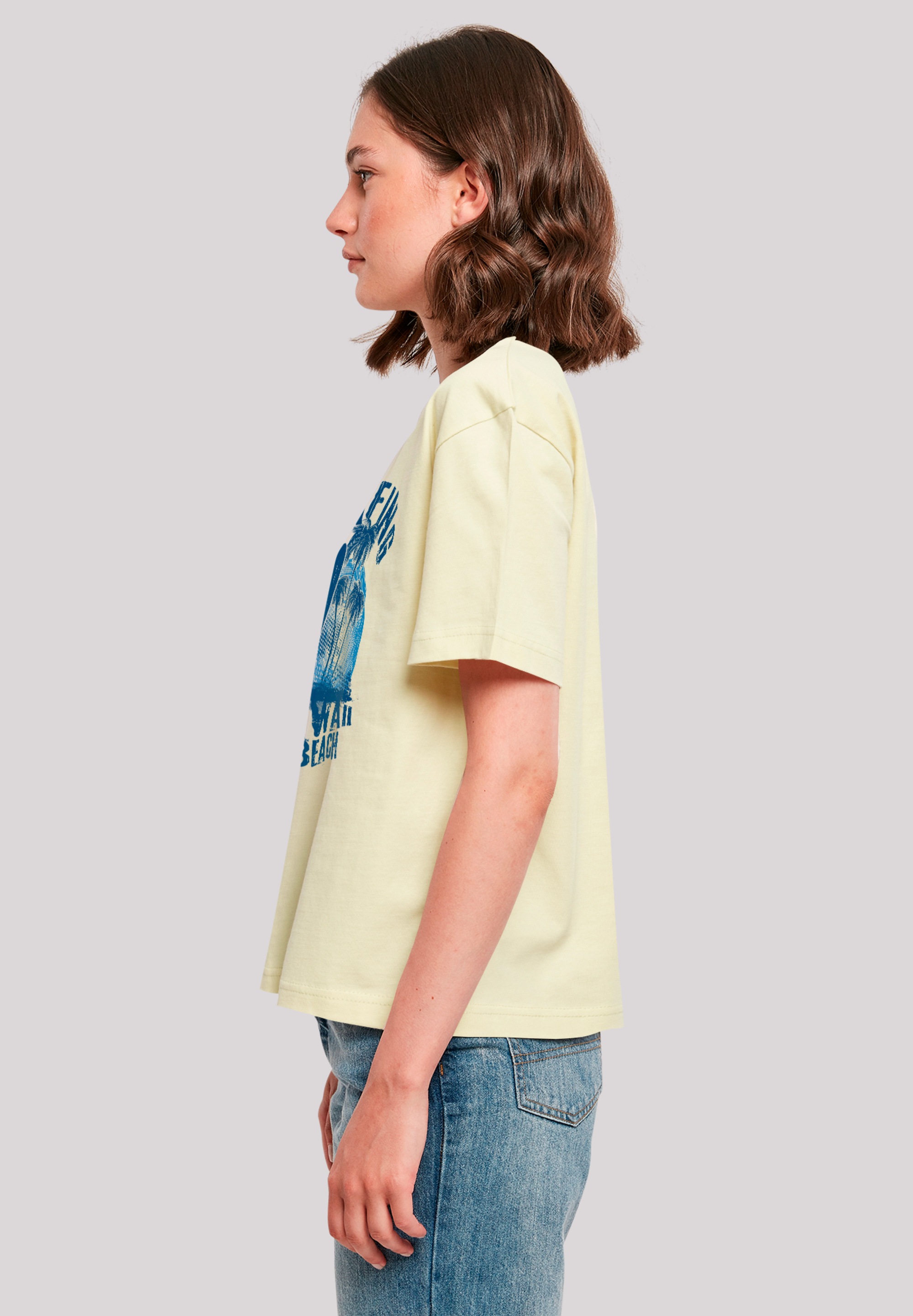 F4NT4STIC T-Shirt »Hawaii Surf Beach Summer«, Premium Qualität