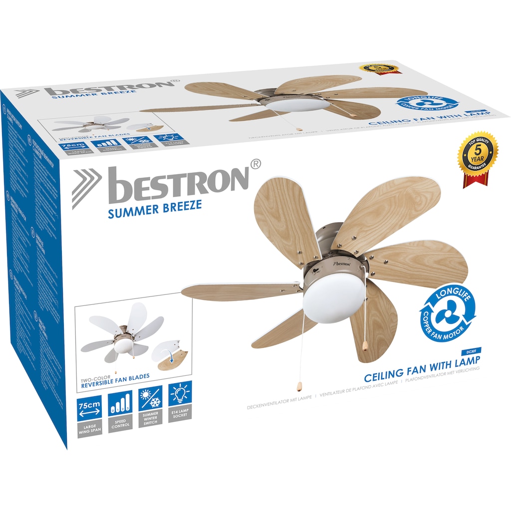 bestron Deckenventilator »DC30T«