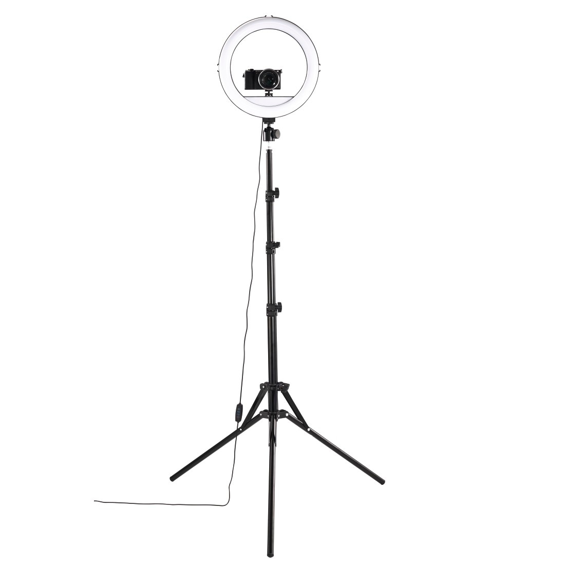 Hama Ringlicht »Handy-Ringlicht mit Stativ LED, cm, Selfies, 160 12\