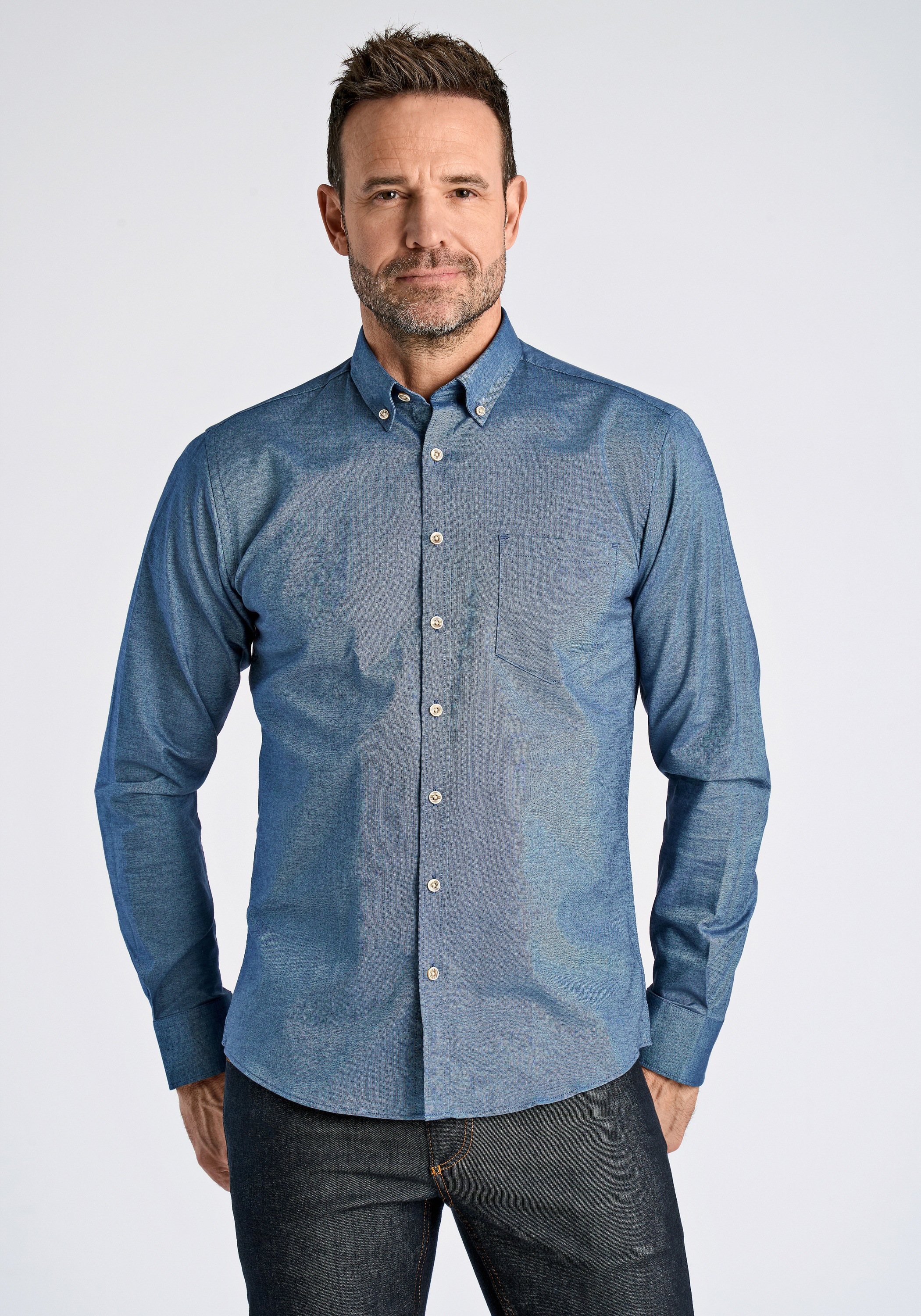 JACK’S Businesshemd "Oxford-Hemd (Langarm) Regular Fit"