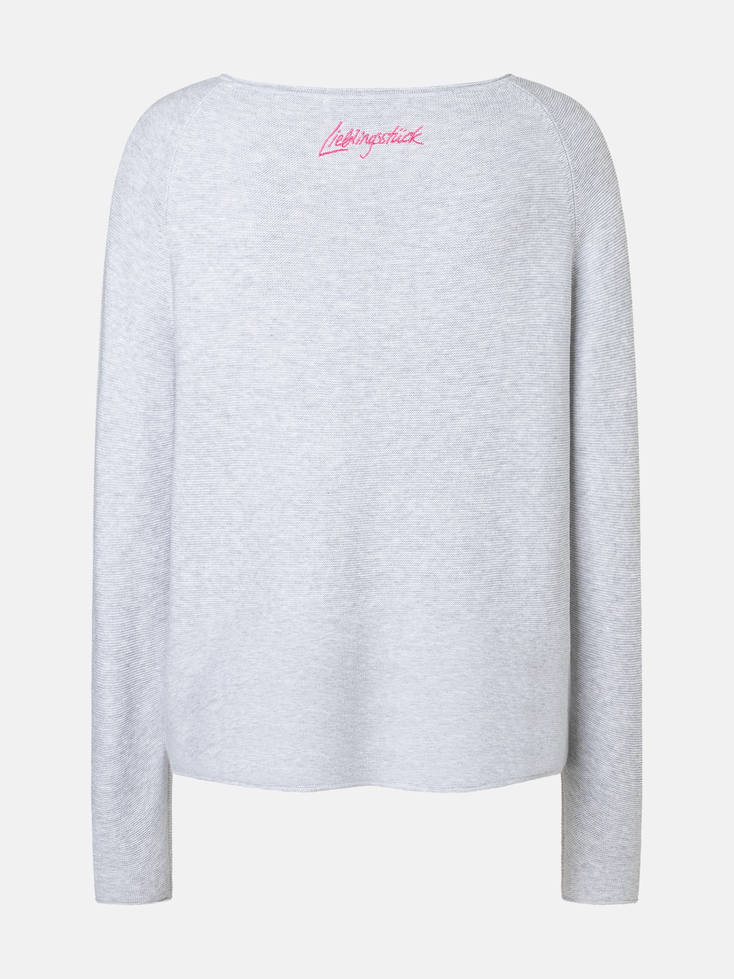 Lieblingsstück Rundhalspullover »BiancaEP« aus reiner Baumwolle, unifarbenes Design