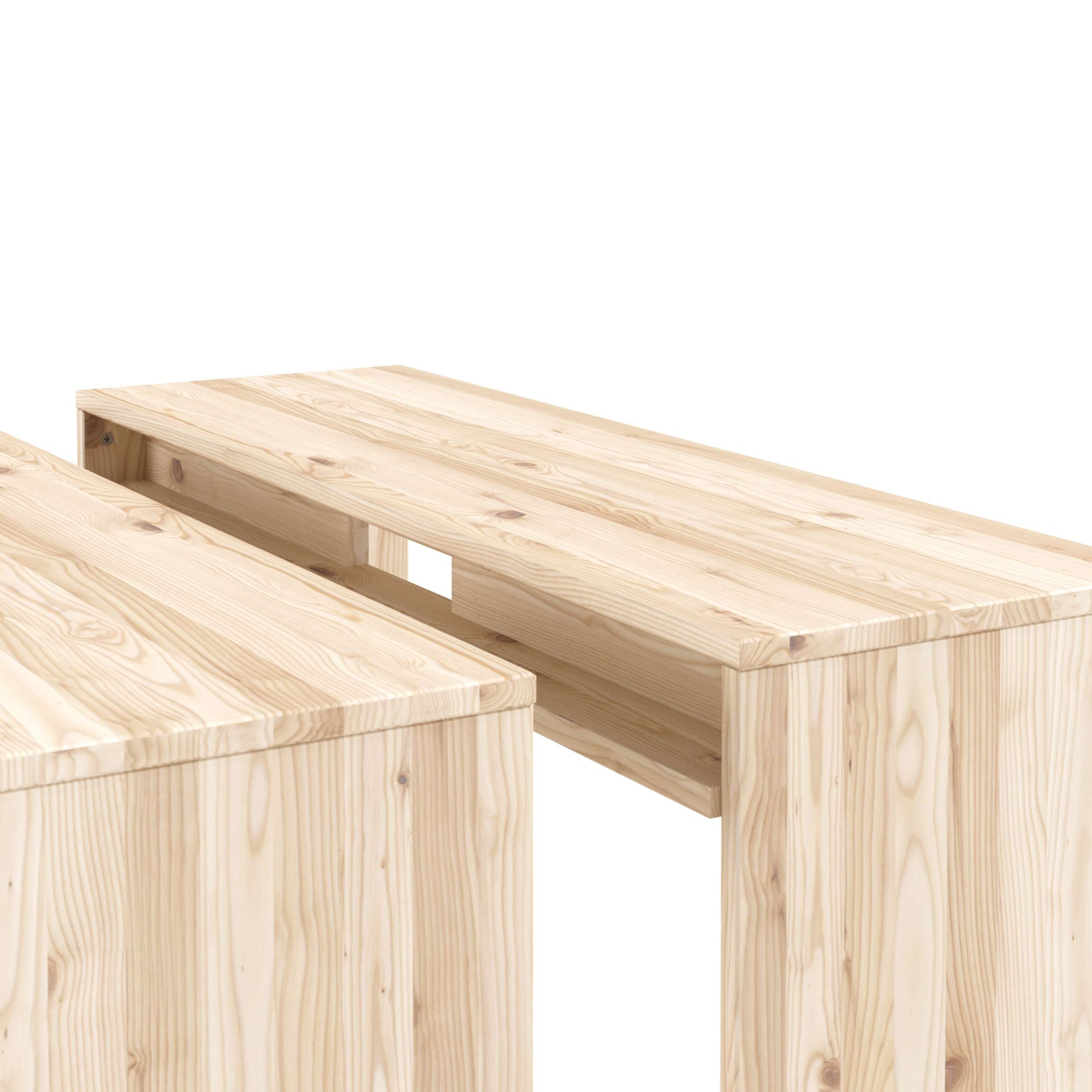 Karup Design Esstisch »Join-In Dining Table 2-teiliger Esstisch aus FSC®-Massivholz« kombinierbar oder einzeln nutzbar, robust, skandinavisches Design