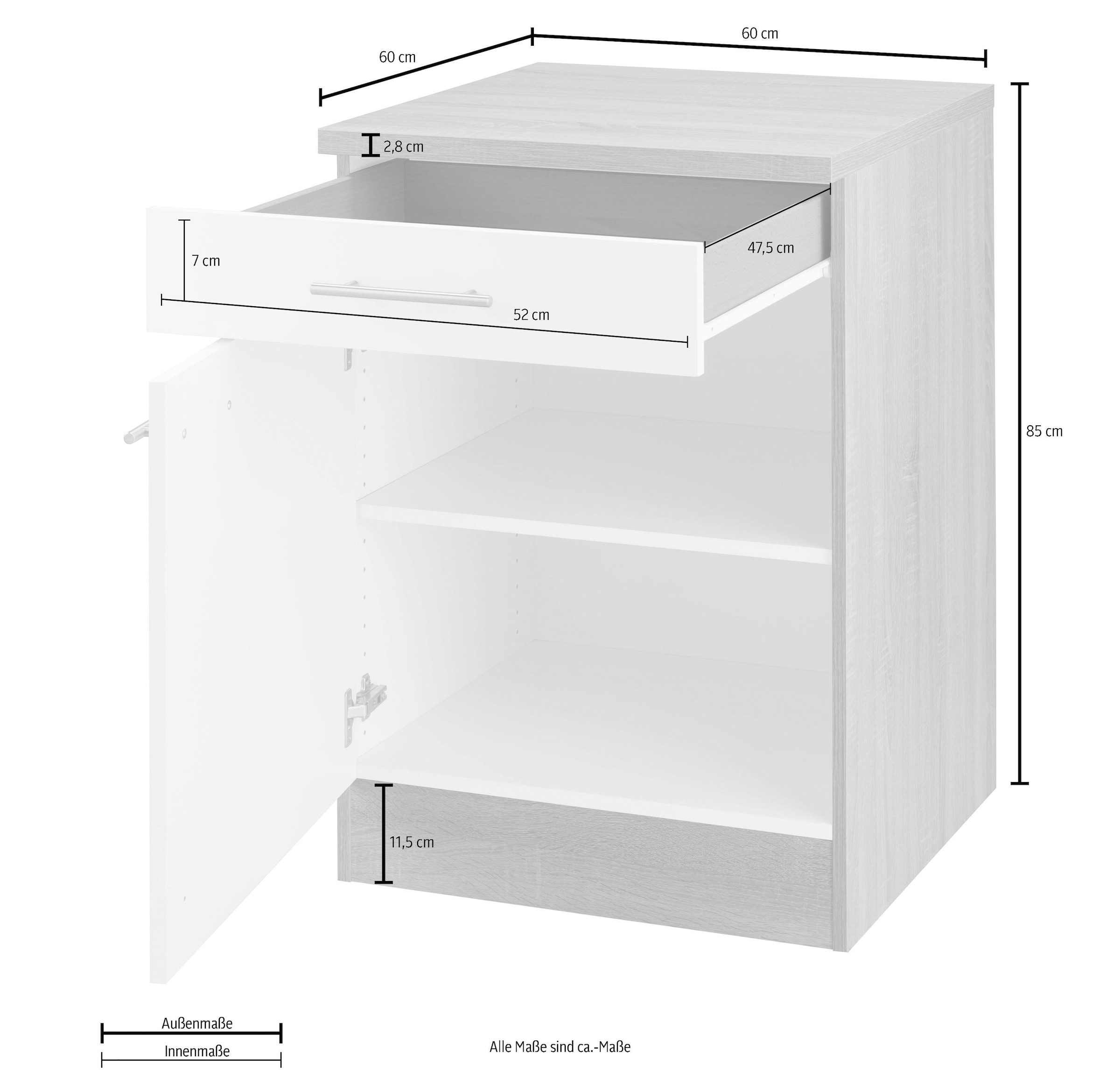 OPTIFIT Unterschrank »Kalmar«, Breite 60 | BAUR cm