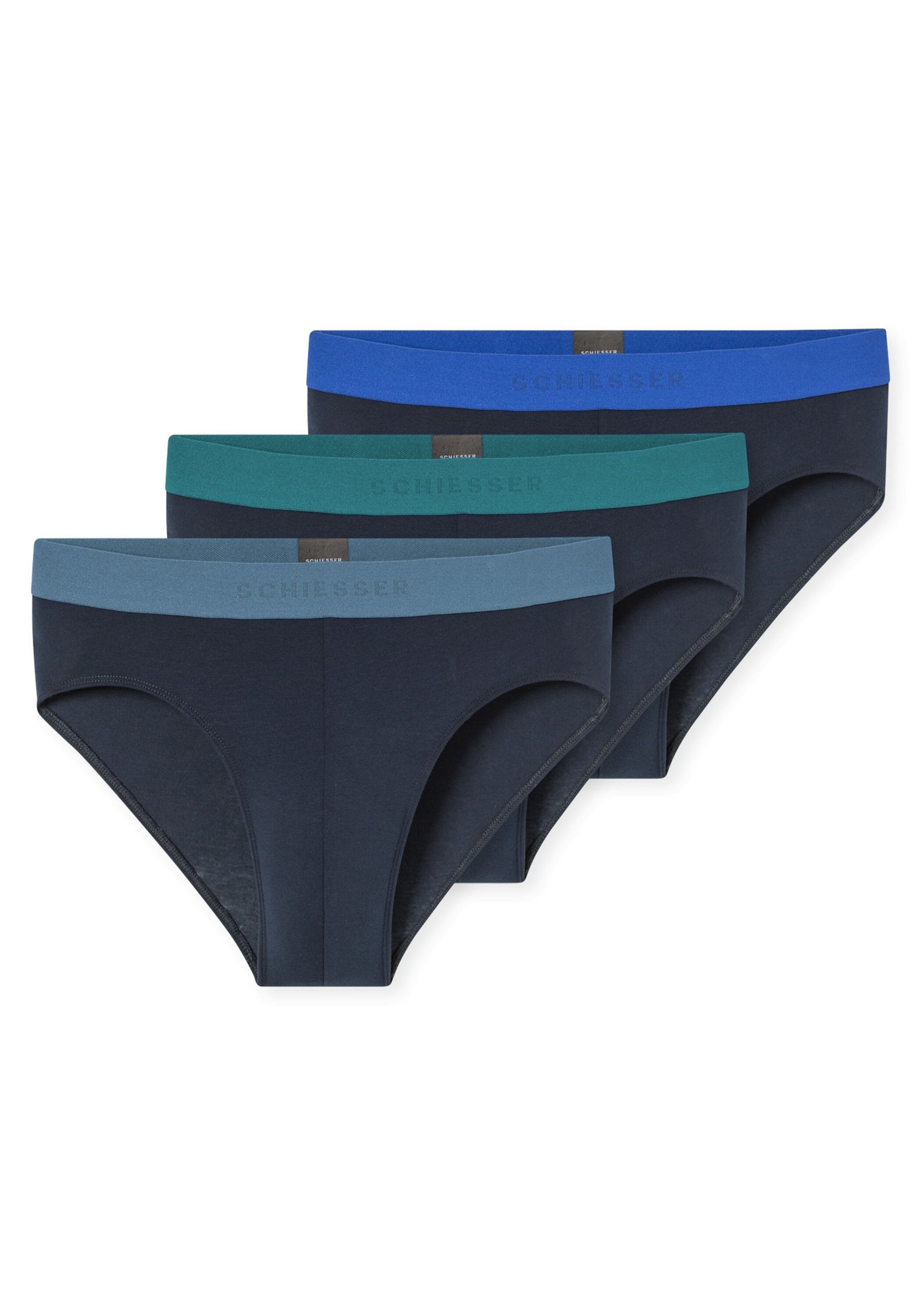Schiesser Slip "Slip 3PACK Rio-Slip 3er Pack"