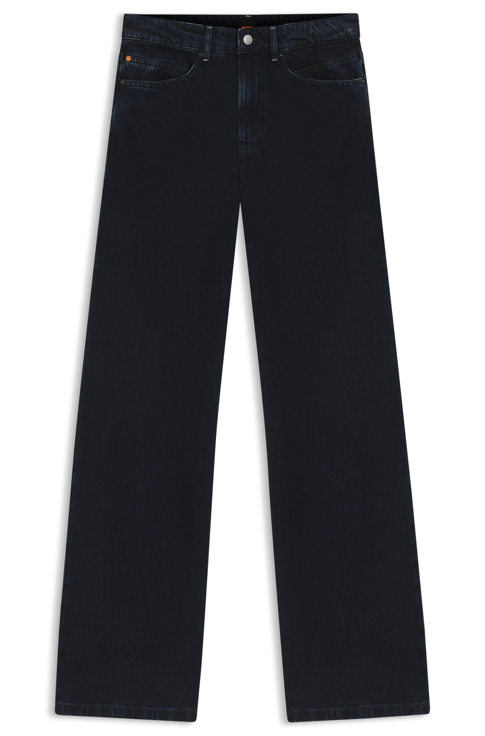 BOSS ORANGE High-waist-Jeans »Marlene High Rise Premium Damenmode«, Wide Leg