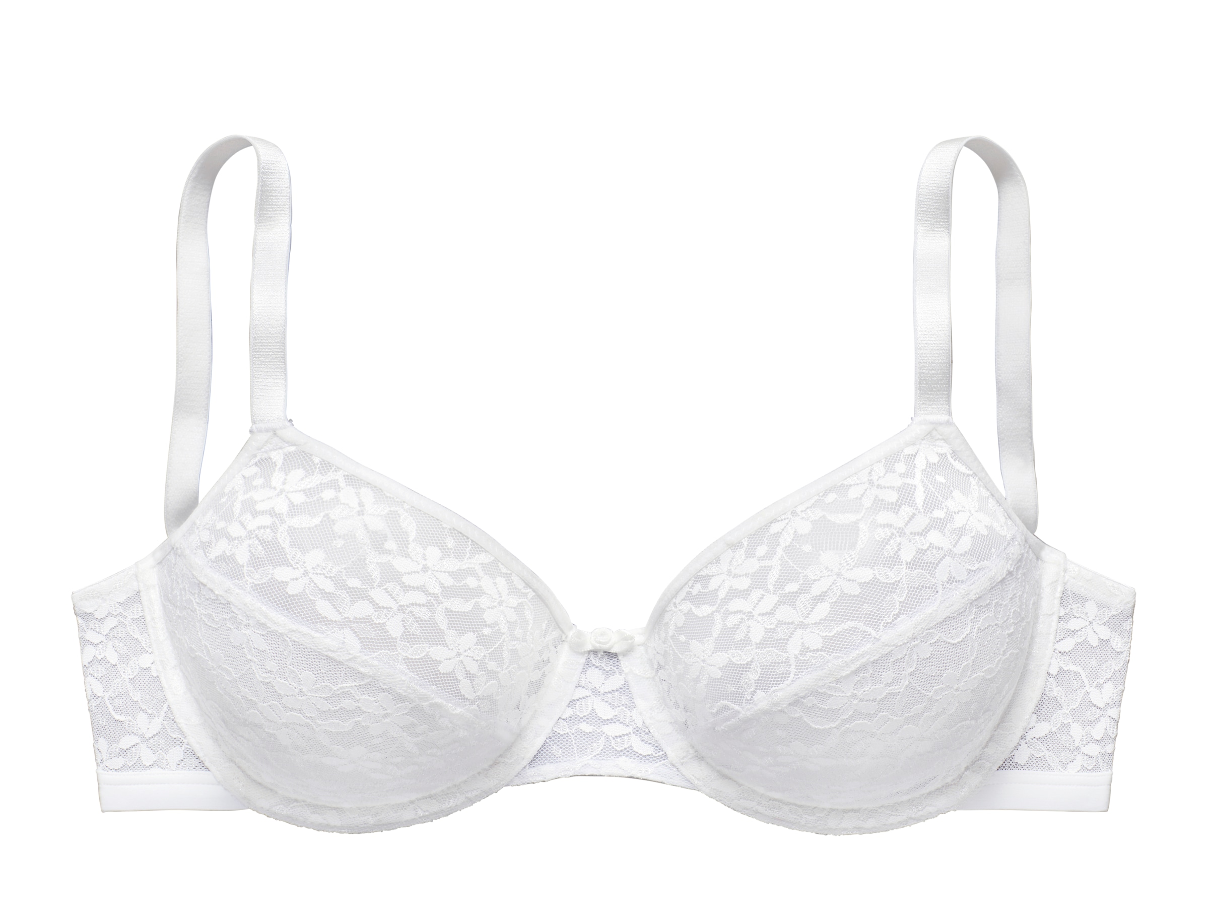 Vivance Bügel-BH, aus blumiger Spitze, im hübschen Balconnet-Schnitt, Dessous