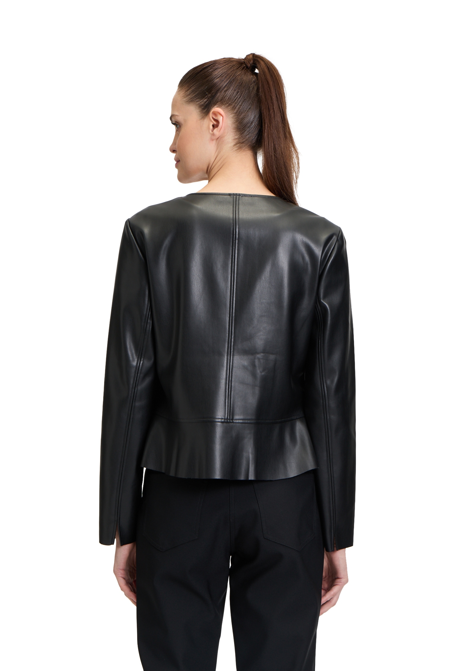 Betty Barclay Jackenblazer »Betty Barclay Kurzblazer mit Reißverschluss«, Material