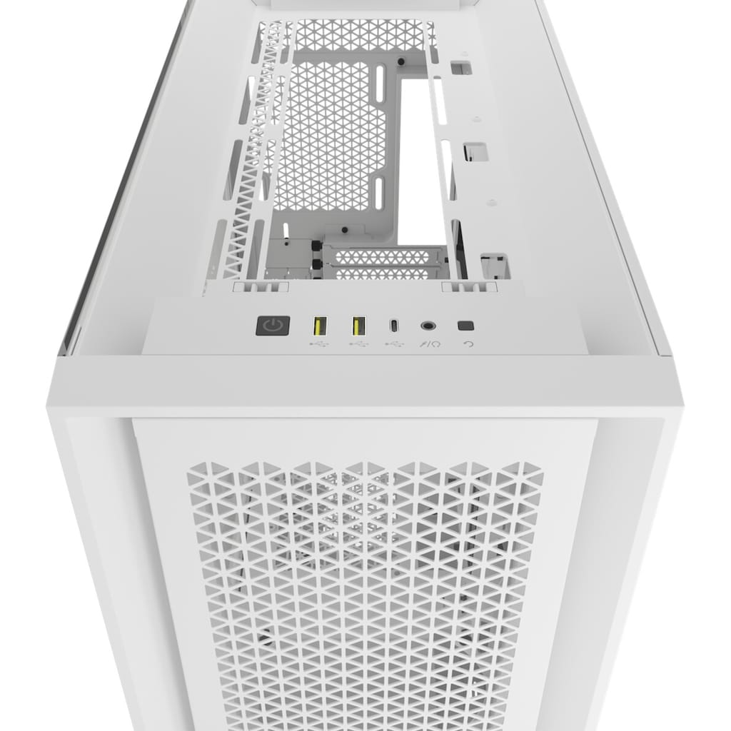 Corsair PC-Gehäuse »5000D AIRFLOW CORE Tempered Glass Mid-Tower, White«