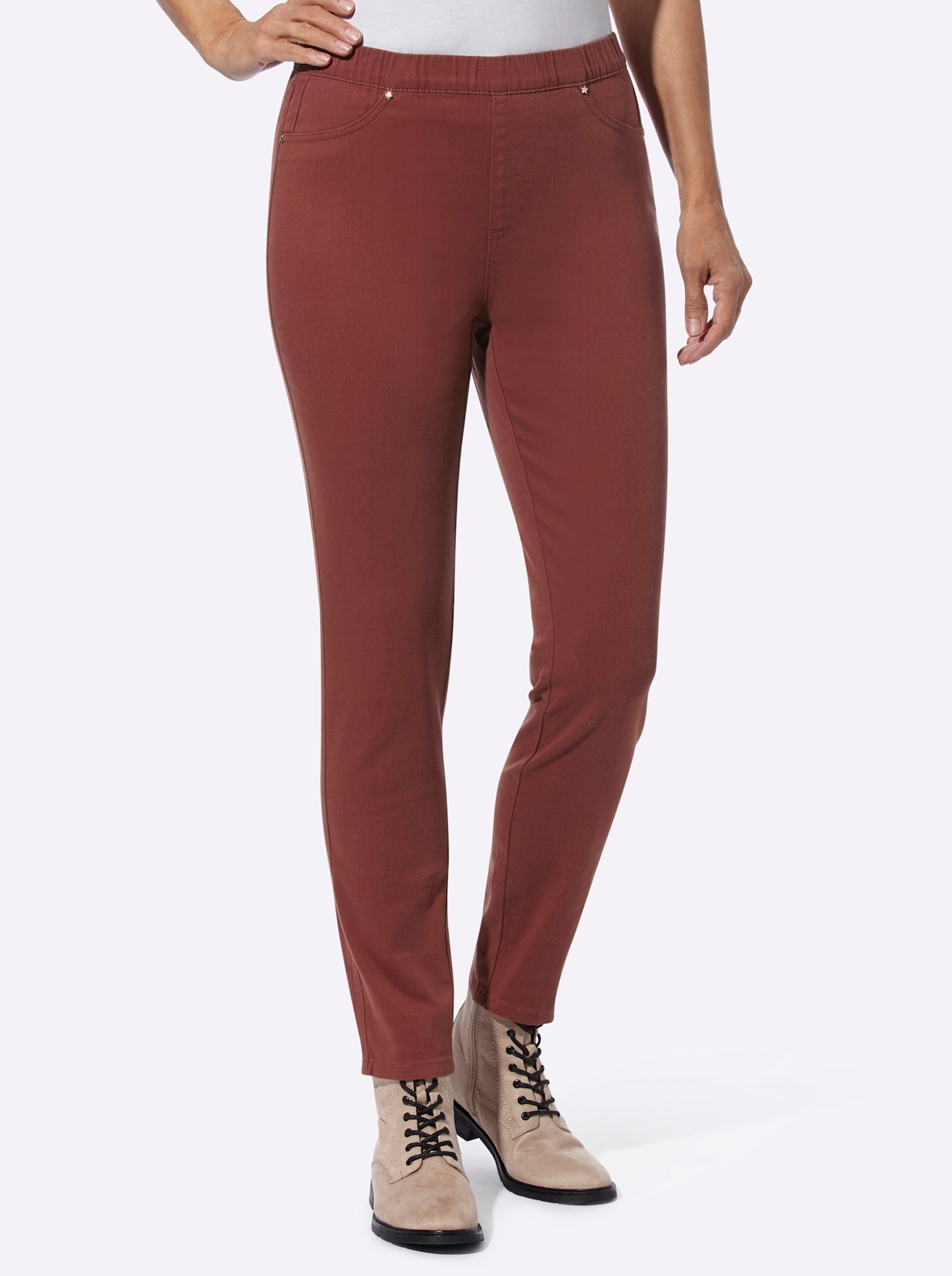Inspirationen Schlupfjeans, (1 tlg.)